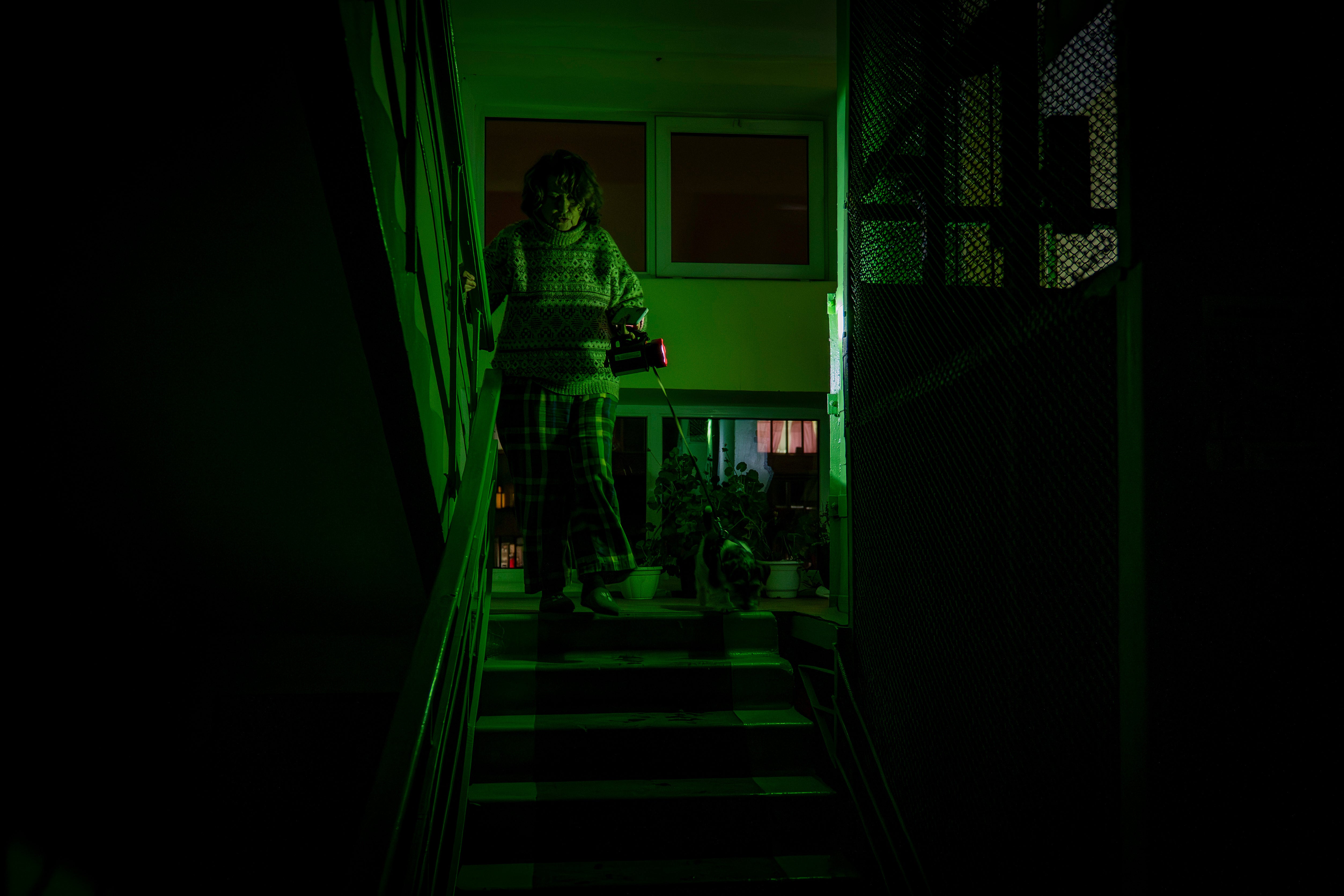 APTOPIX Russia Ukraine War Blackout