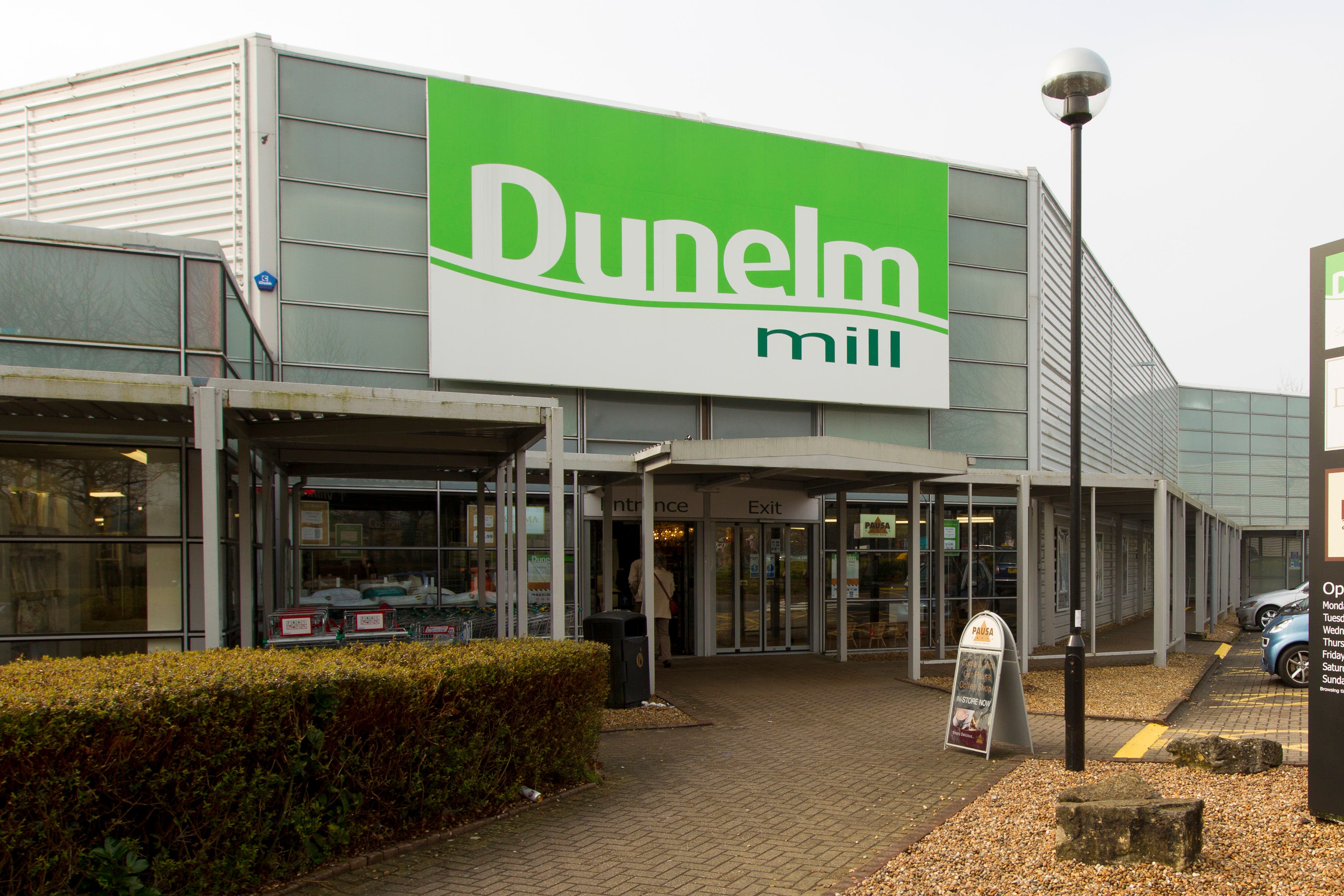 Retailer Dunelm has seen shares tumble after revealing pressure on profits following a sales slow-down over the festive season (Chris Ison/PA)
