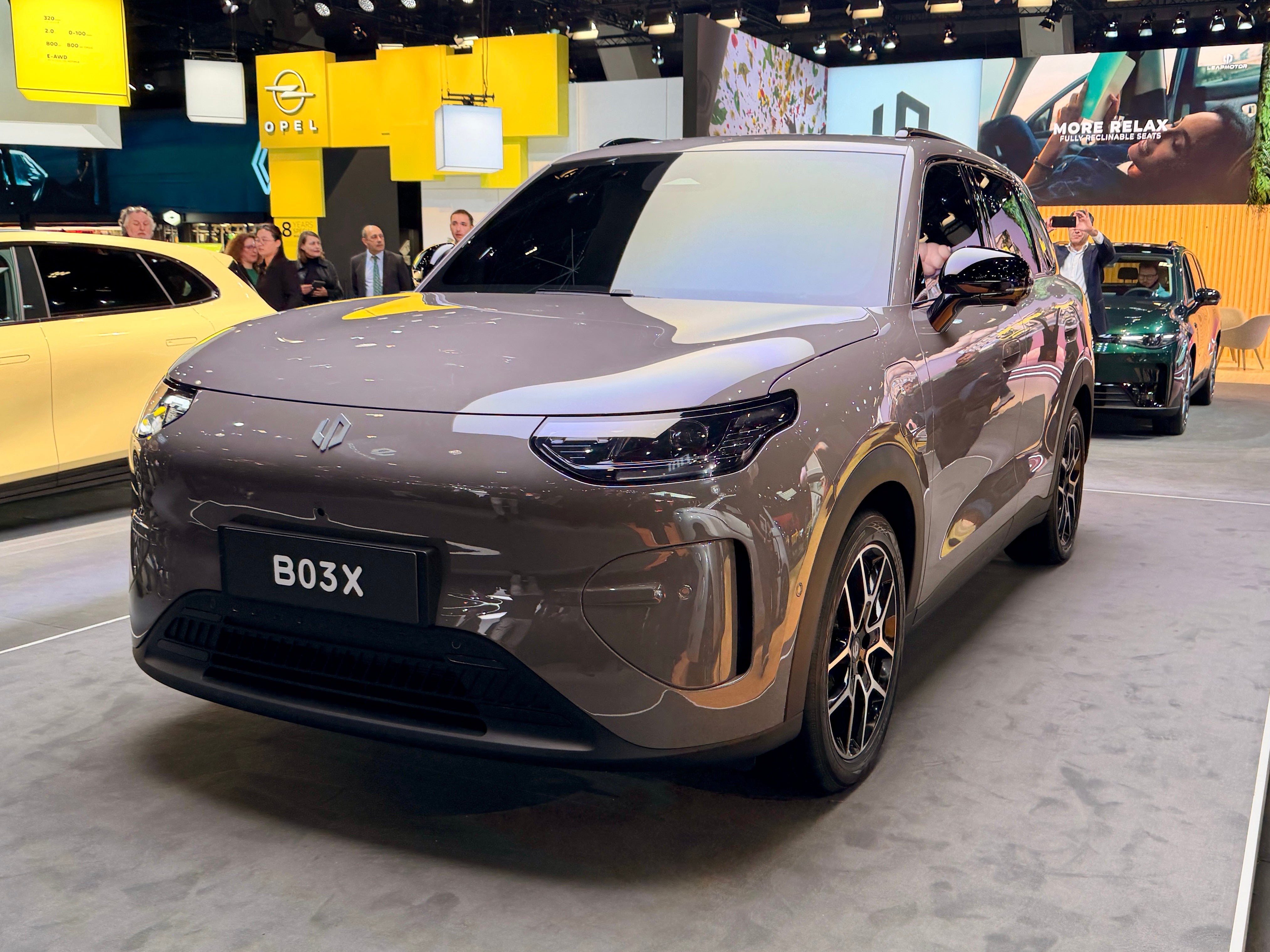 <p>The Leapmotor B03X small all-electric SUV is set to arrive in the UK in the summer</p>