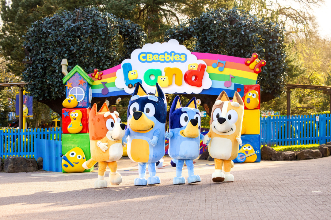Alton Towers and CBeebies Land are reopening on 14 March with a brand new Bluey ride