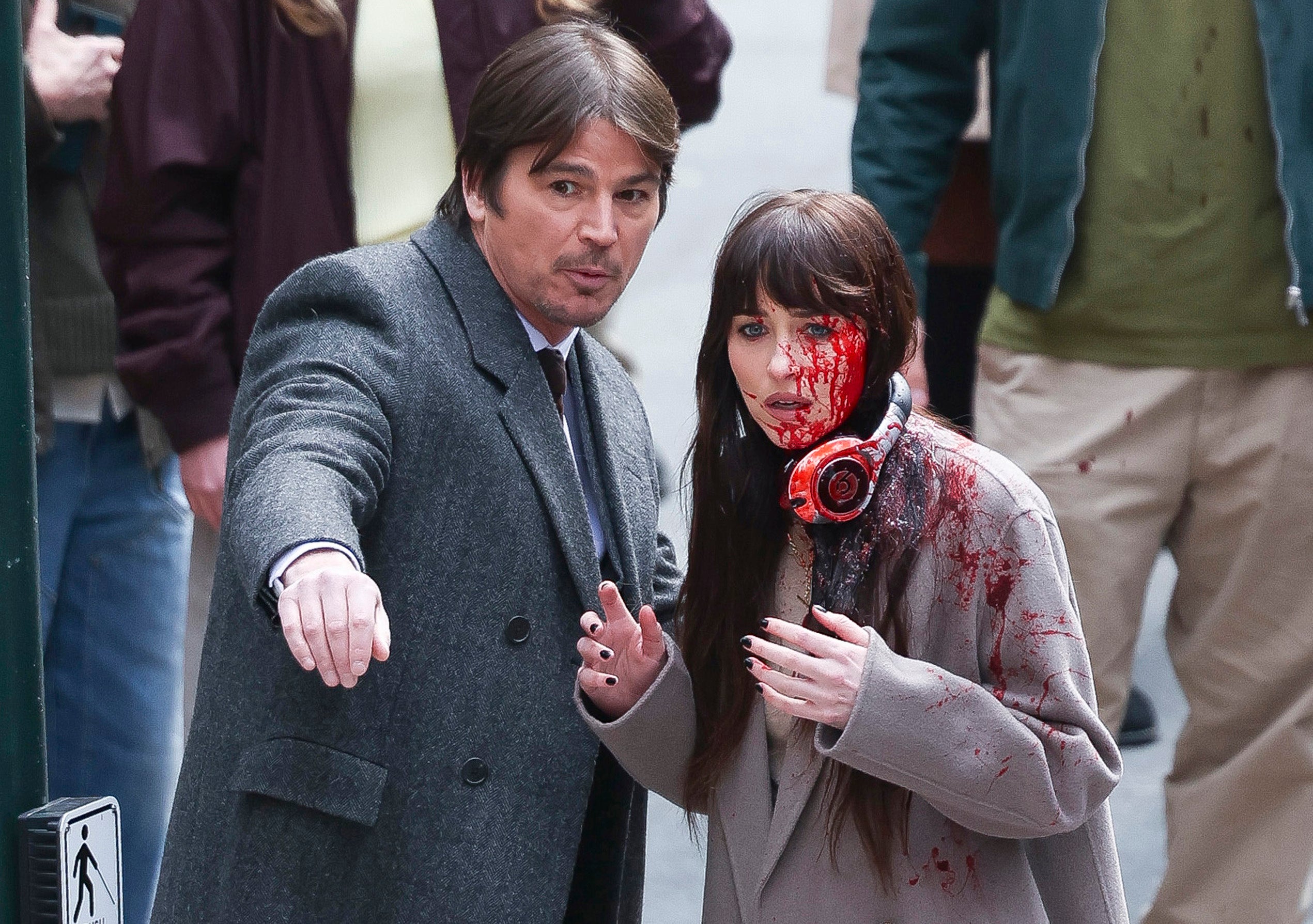 <p>Josh Hartnett and Dakota Johnson star in an adaptation of Colleen Hoover’s psychological thriller ‘Verity’</p>