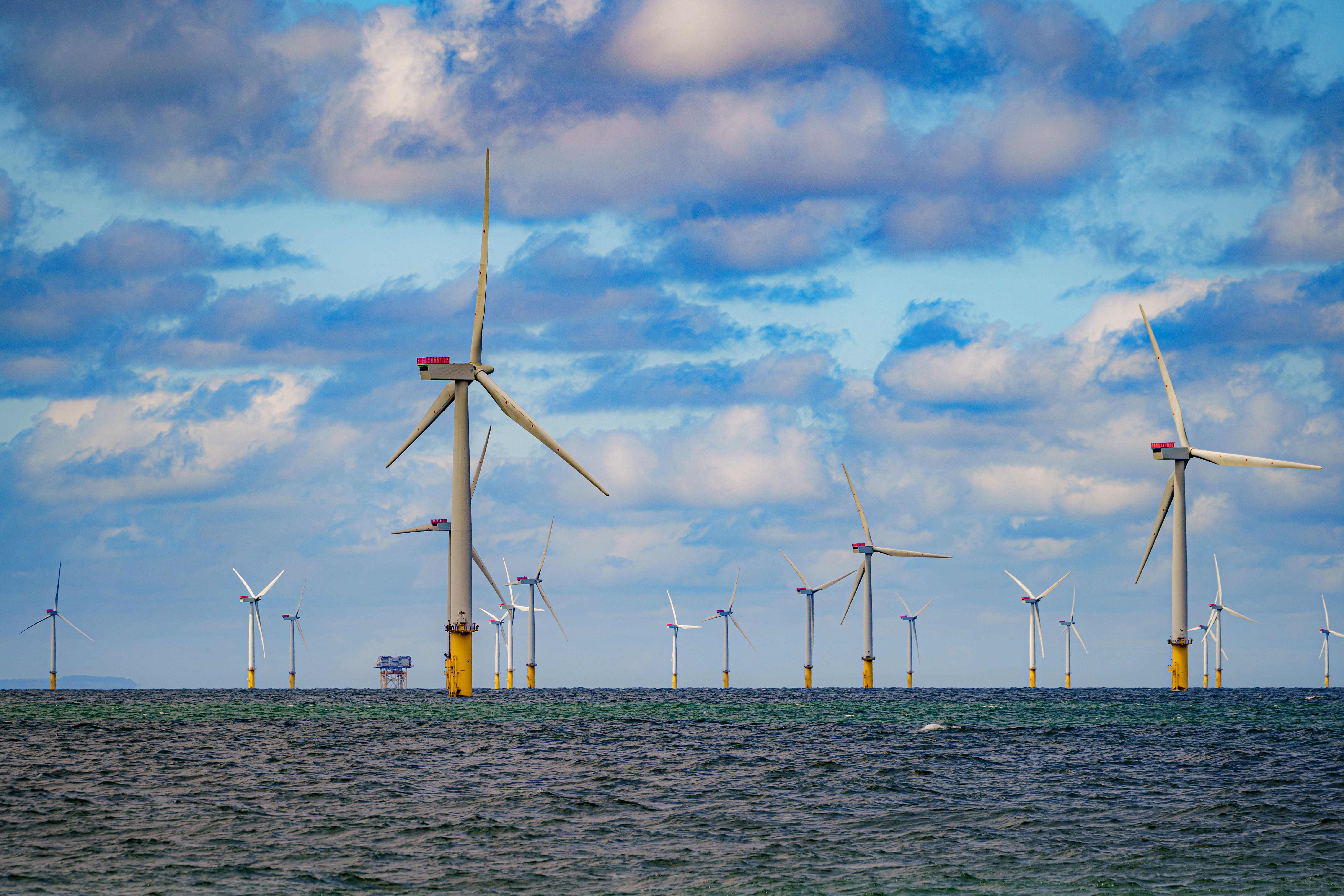 The Government said the offshore wind projects will generate enough electricity to power 12 million homes (PA)