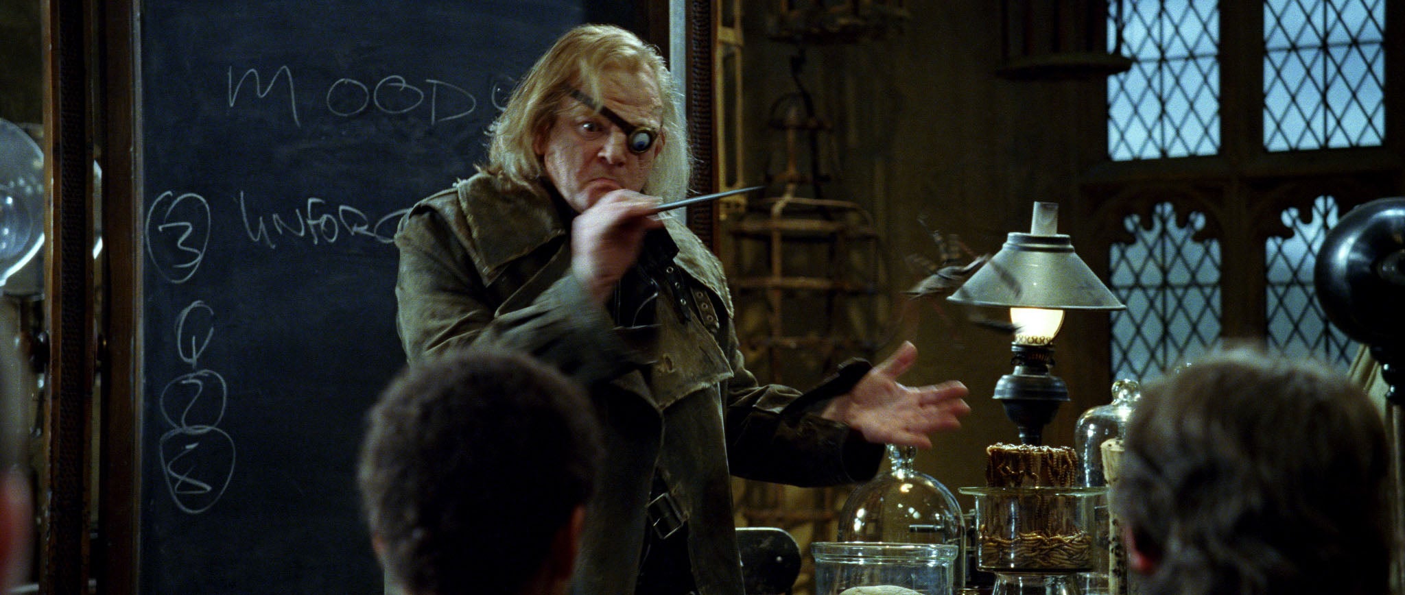 A kind of magic: Gleeson played Mad-Eye Moody in four Harry Potter films