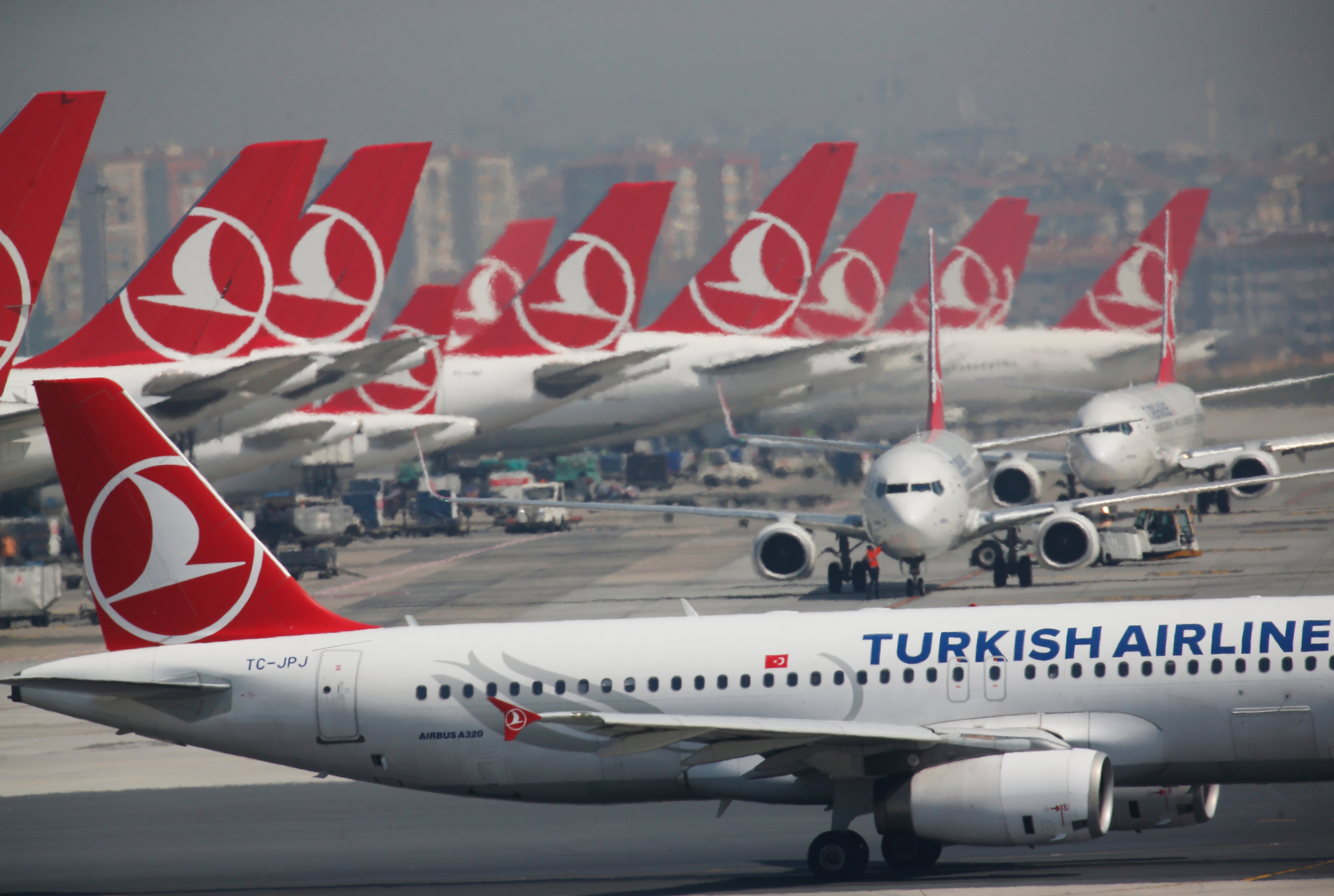 Turkish Airlines flight TK1853 had departed Istanbul