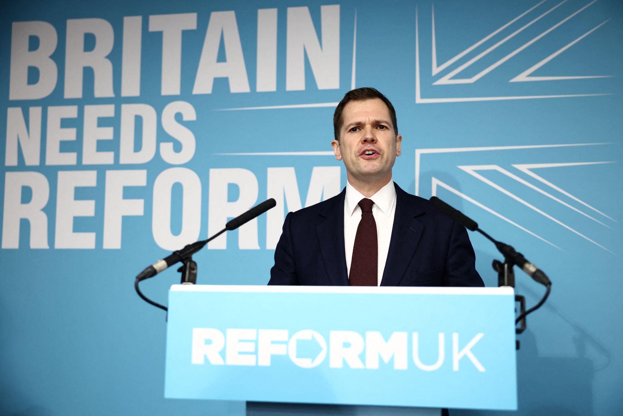 The former Tory declared on Thursday that Farage and Reform are ‘the only way we will save our country’