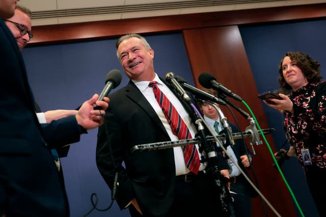 <p>Representative Don Bacon said he would consider supporting a Greenland-related impeachment of President Donald Trump</p>