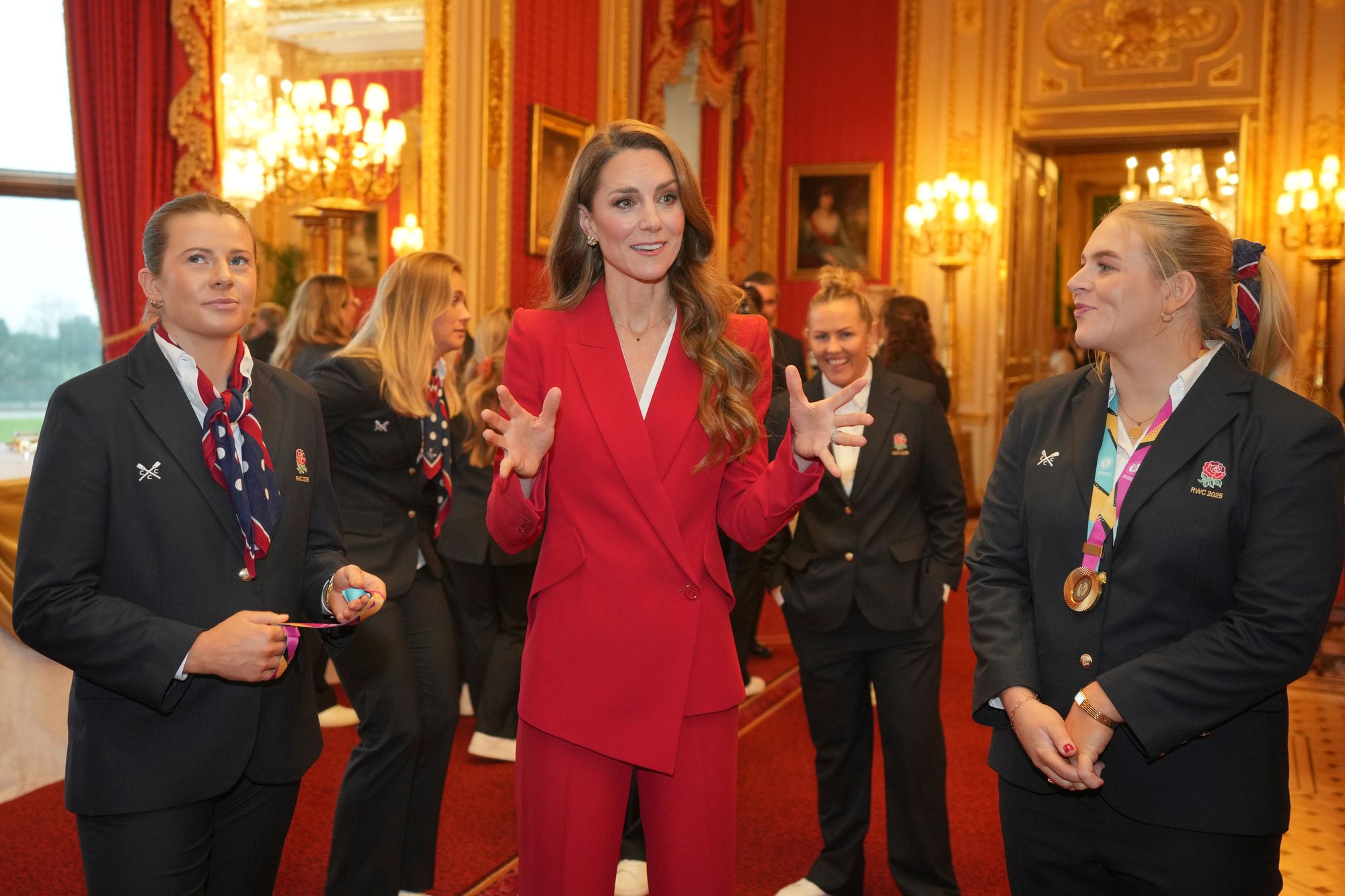 Kate praised the sport for being accessible to girls across the country