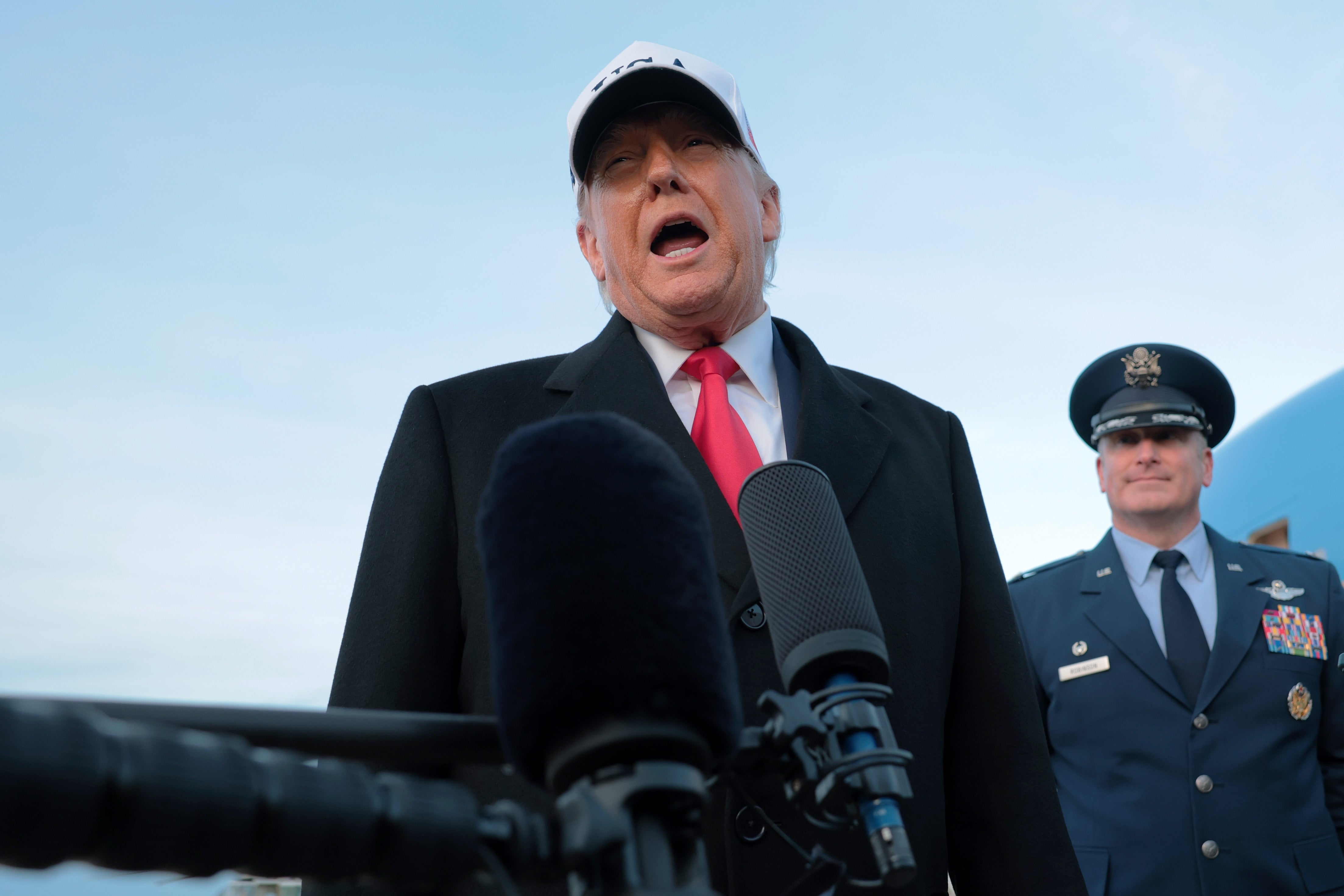 <p>Trump threatened to invoke the law in Minnesota if lawmakers didn’t do more to stop demonstrators from ‘attacking’ ICE officers</p>