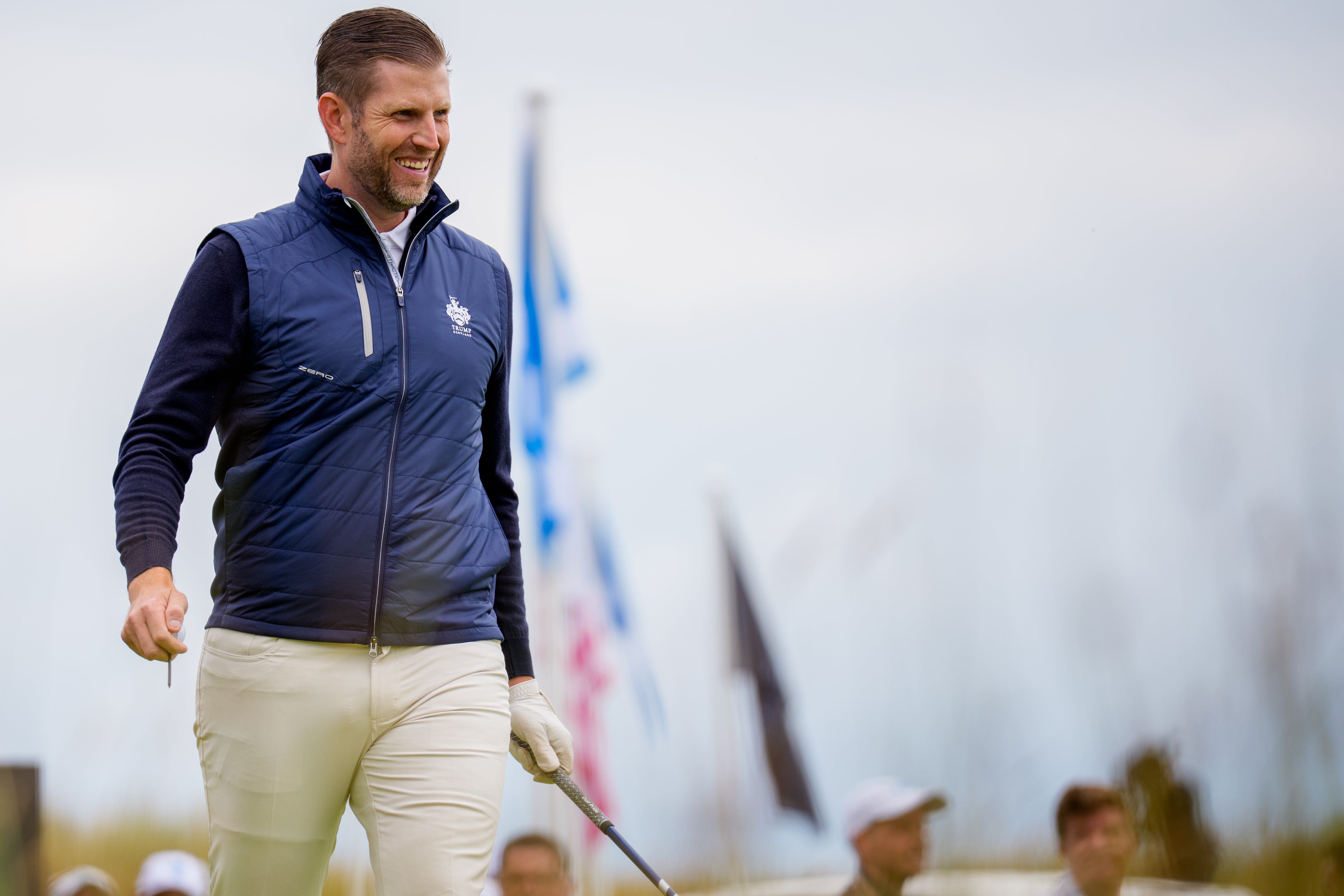 Eric Trump is headed to Ireland next week, where the first son is planning to erect a new ballroom at his family's golf resort in the coastal village of Doonbeg