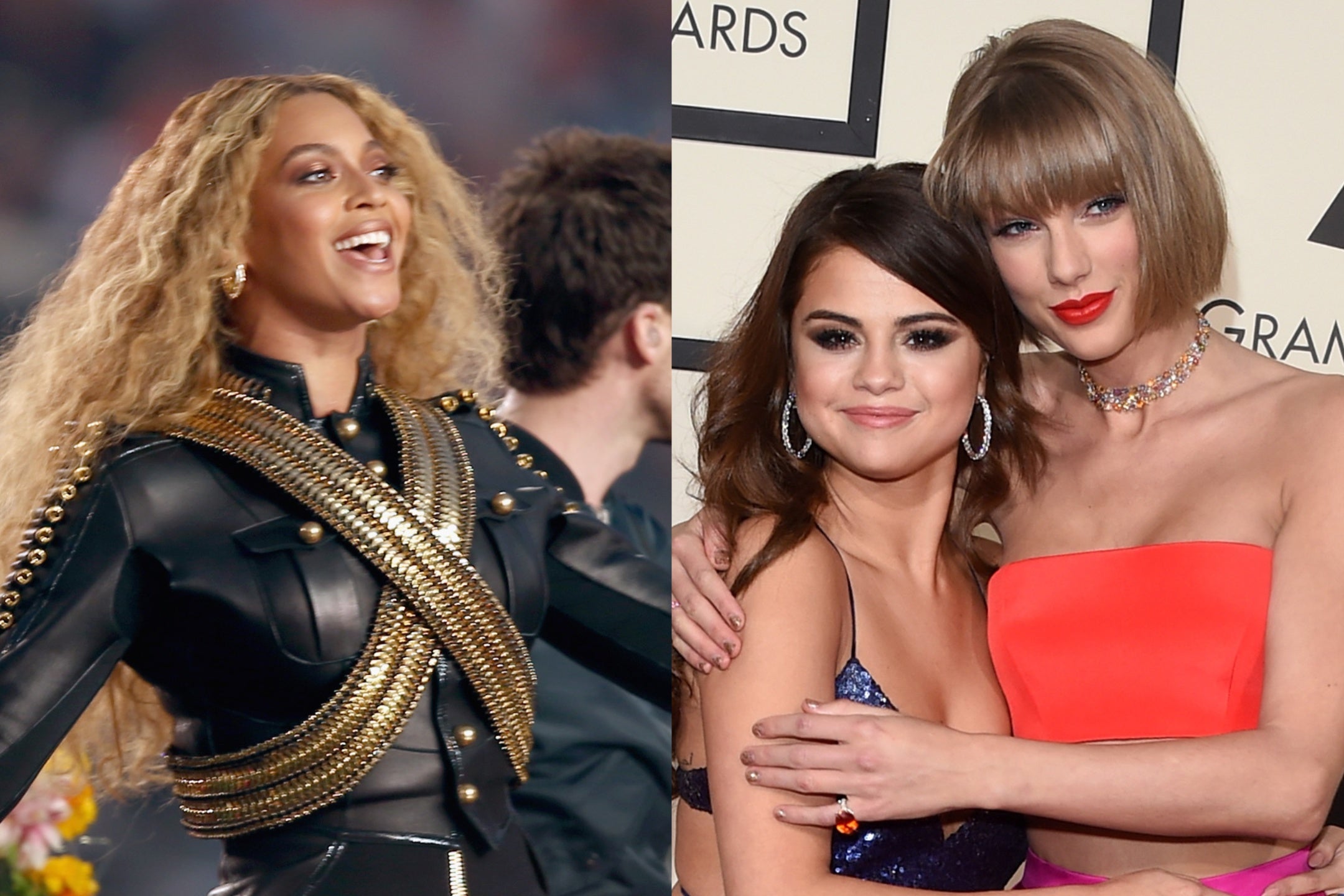 Beyoncé, Selena Gomez and Taylor Swift were responsible for some of the radio hits and cultural hot topic moments that made up 2016. Now, the year is making a comeback on social media