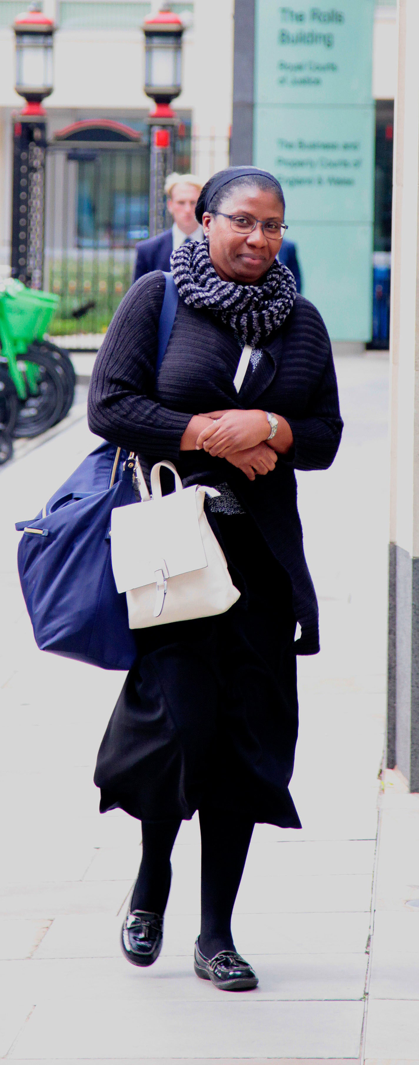 Desiree Dorant outside court