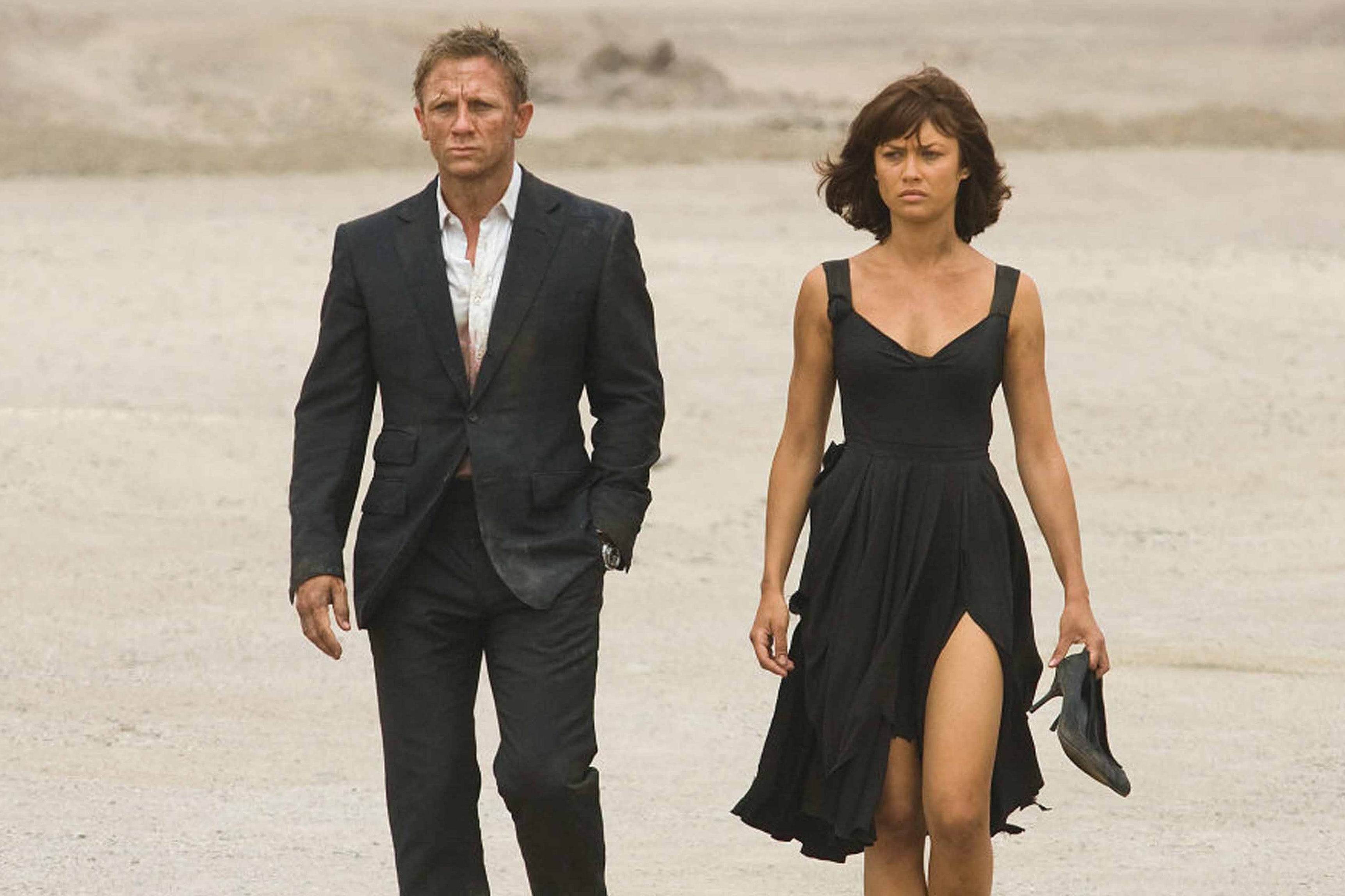Daniel Craig and Olga Kurlyenko in ‘Quantum of Solace’