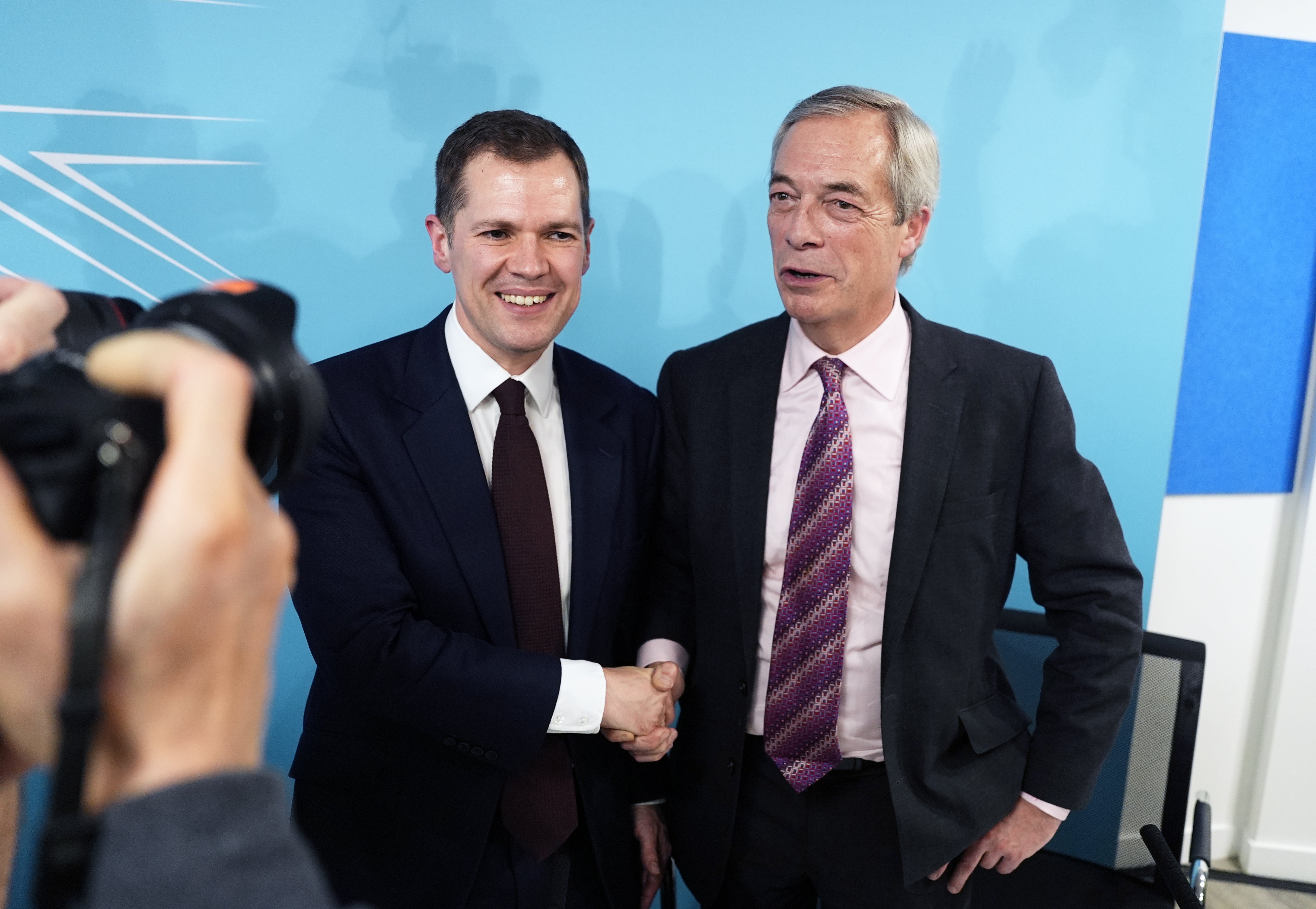 Nigel Farage has previously described Robert Jenrick as ‘a fraud’