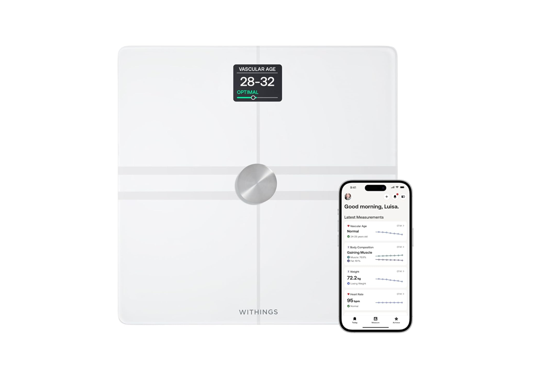Best bathroom scales Indybest review Withings body comp smart scale  