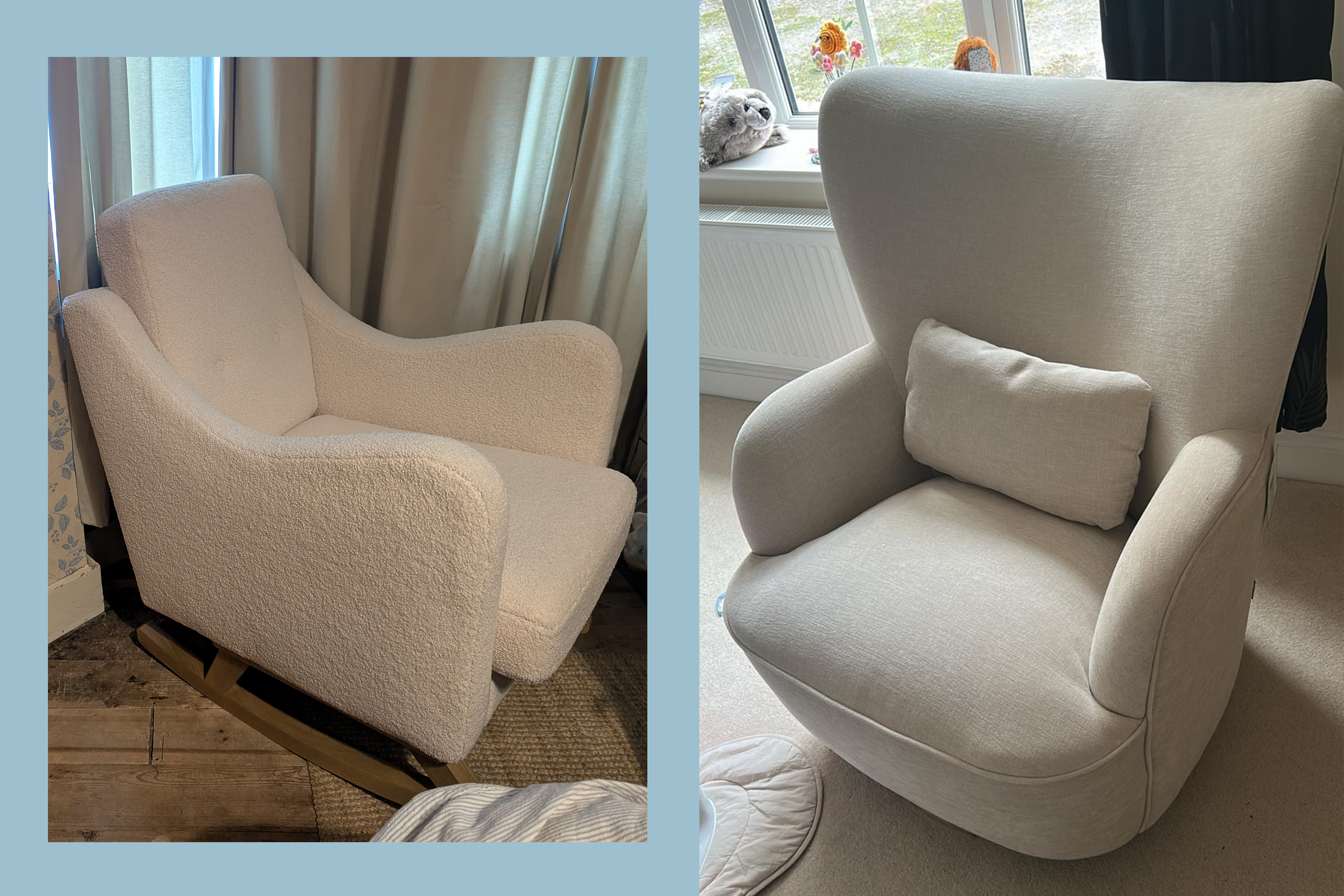 <p>We considered the comfort, design, durability and size of the chairs</p>