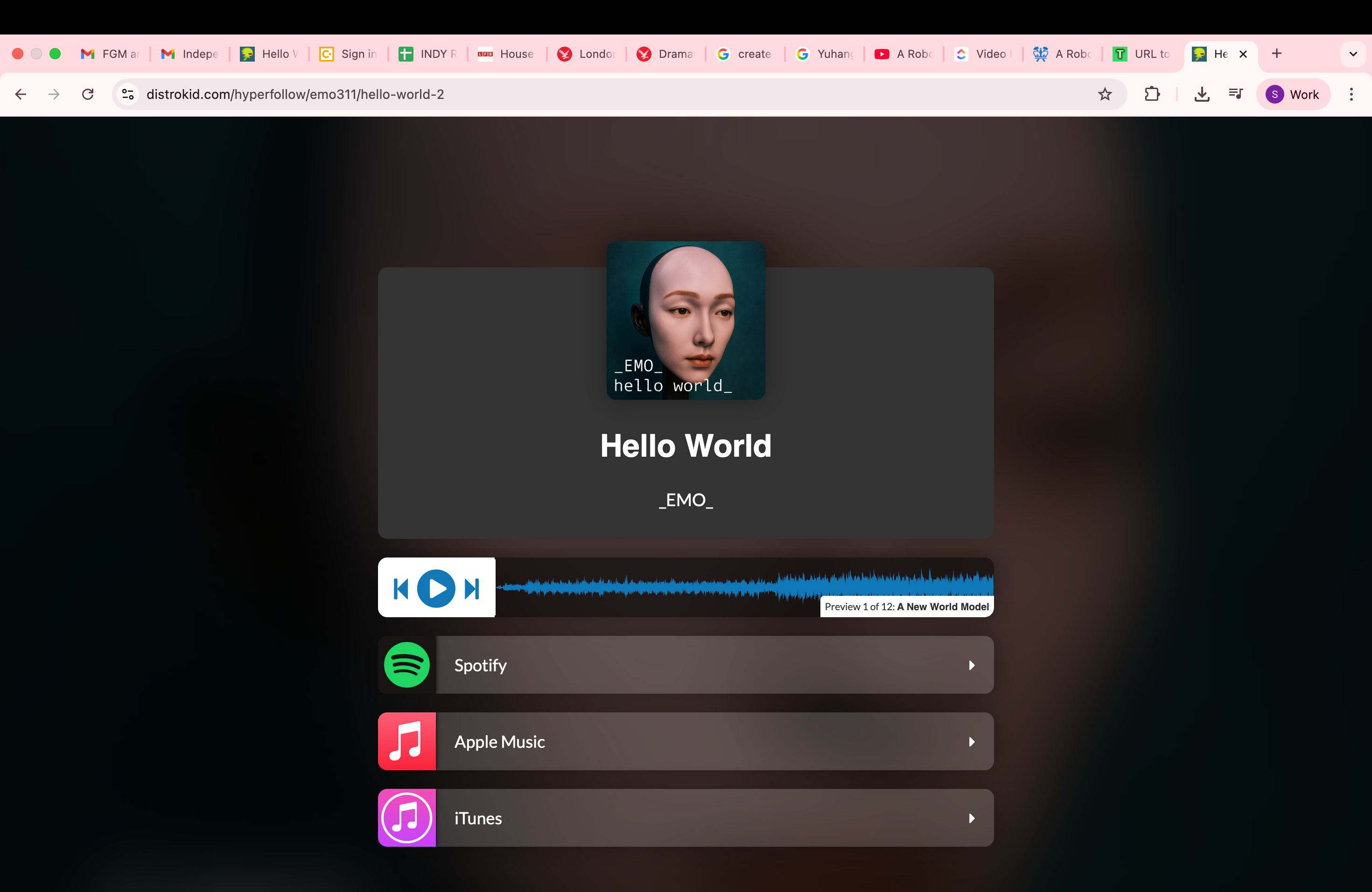 Researchers showcased how their robot is able to articulate words in numerous languages and even sing a song out of its AI-generated debut album “ hello world_ , in the Science Robotics journal