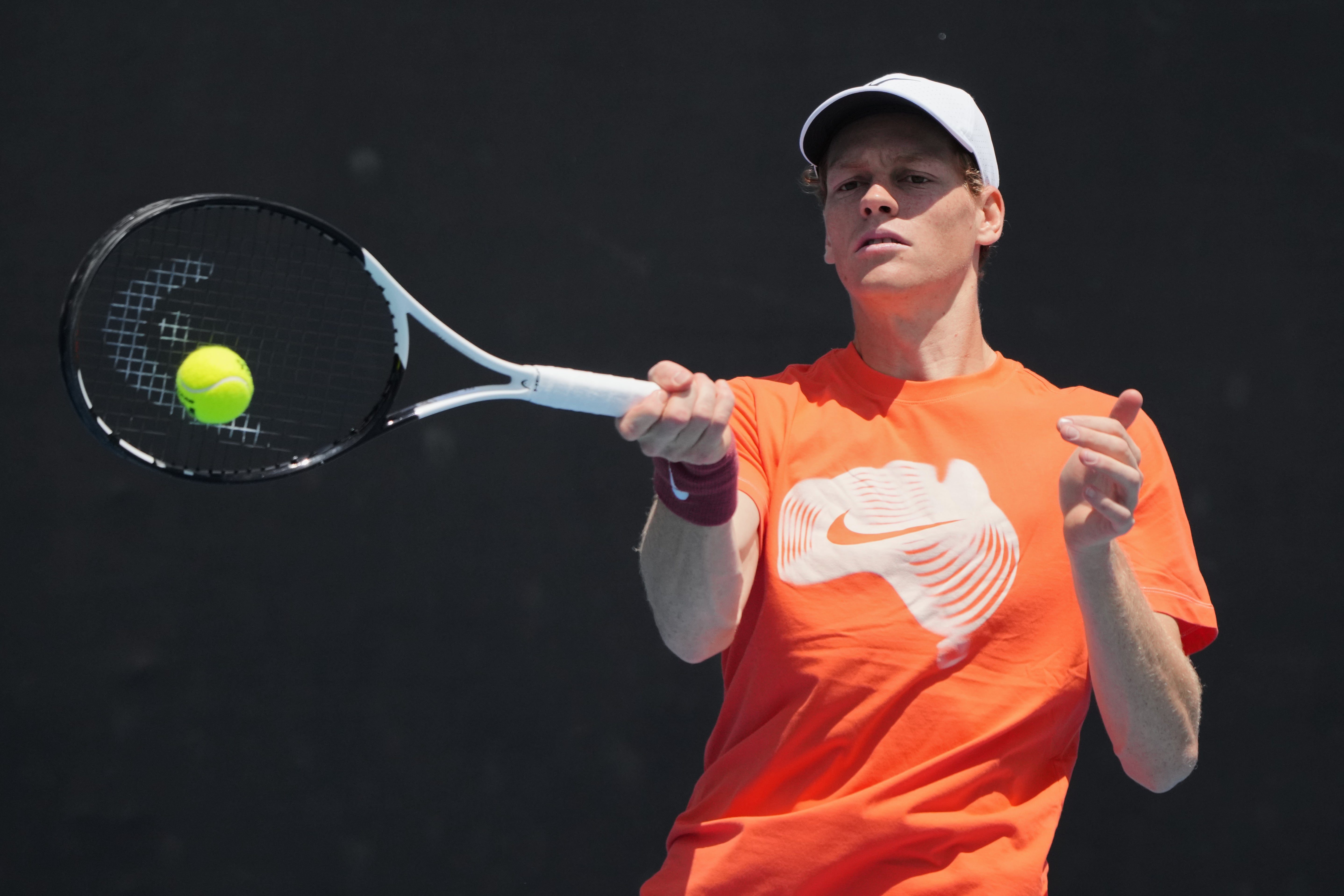 Jannik Sinner is set to play during the day on Saturday