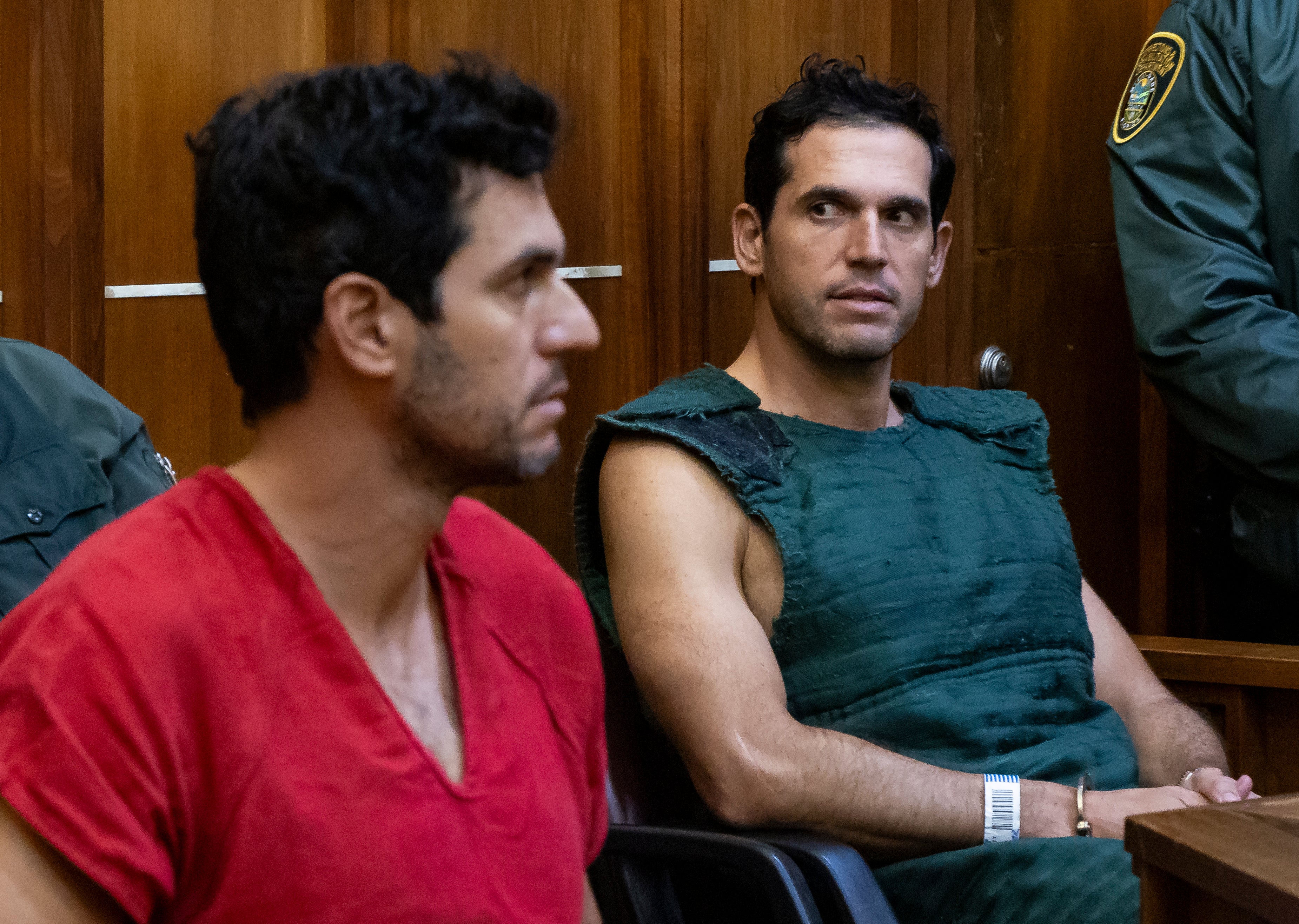 <p>An Australian woman who first publicly accused Alon Alexander, right, and Oren Alexander, left, of sexual assault was found dead late last year, say officials</p>