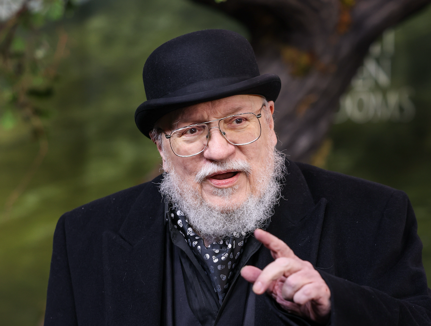 <p>George RR Martin has been working on ‘The Winds of Winter’ since 2010</p>