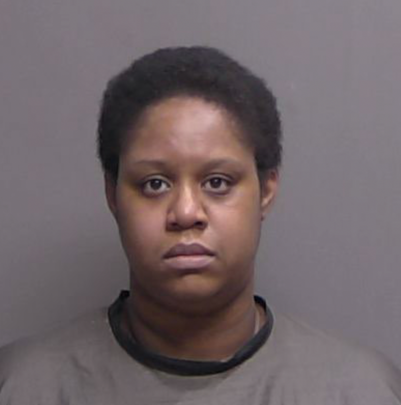 Tashaye Driaunah Brown, 31, told cops that she flips the baby’s portable playpen upside down to shake the insects out and then sprays a ‘protective’ tight circle of Raid Roach Spray around the base of the pen when the baby sleeps
