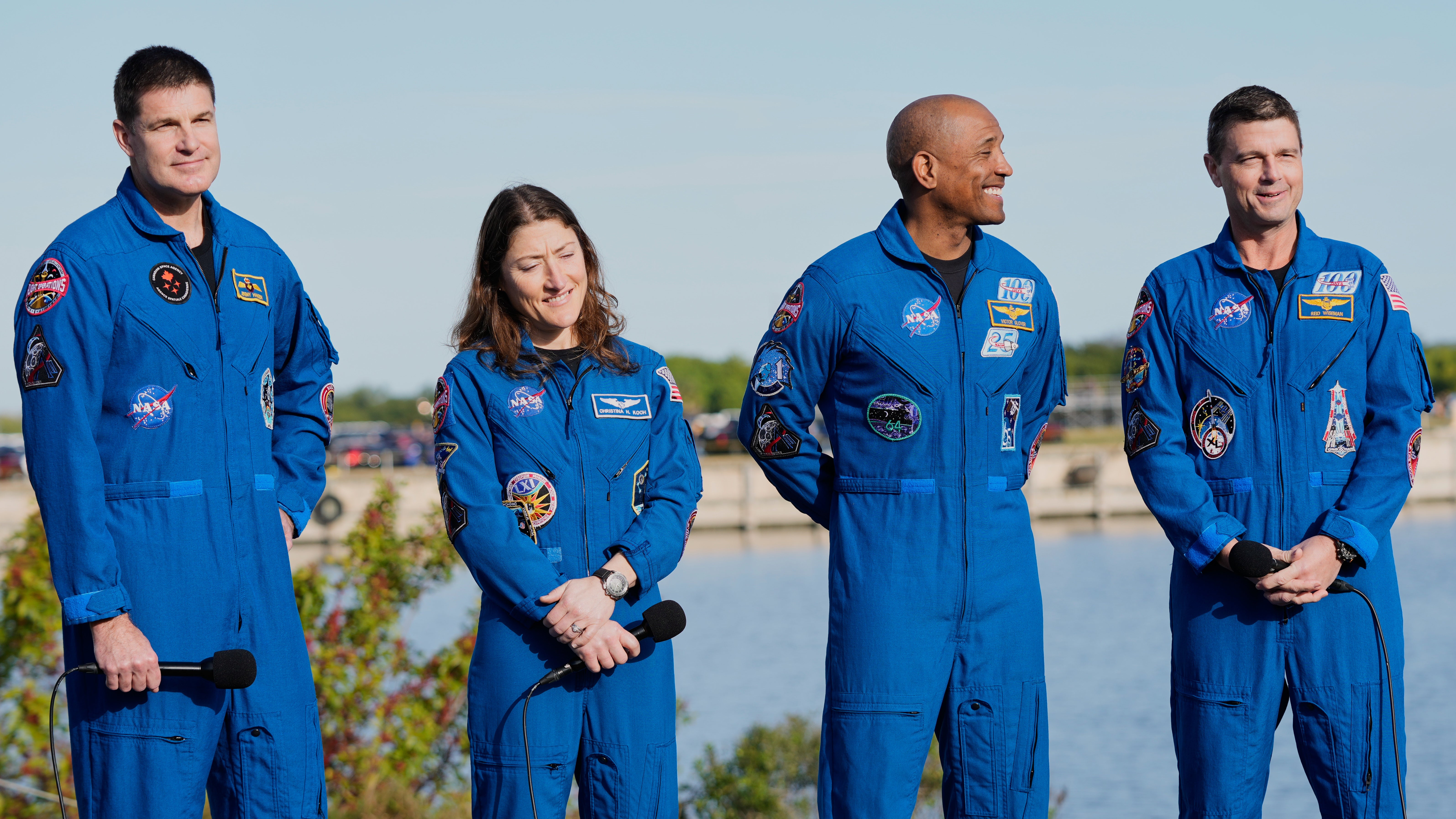 The rocket will take Canadian Space Agency astronaut Jeremy Hansen, mission specialist, Christina Koch, pilot Victor Glover and commander Reid Wiseman around the moon