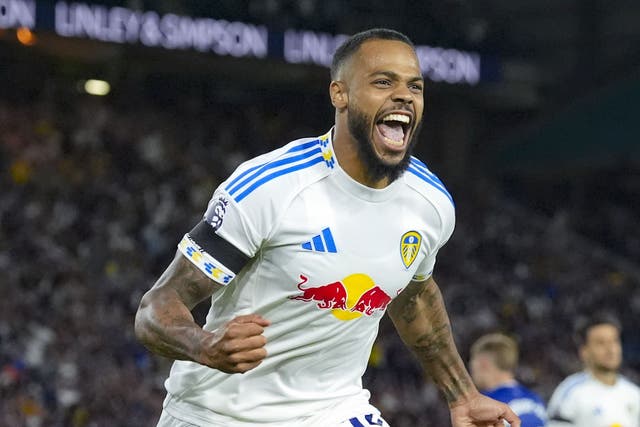 Lukas Nmecha was the match-winner for Leeds (Danny Lawson/PA)