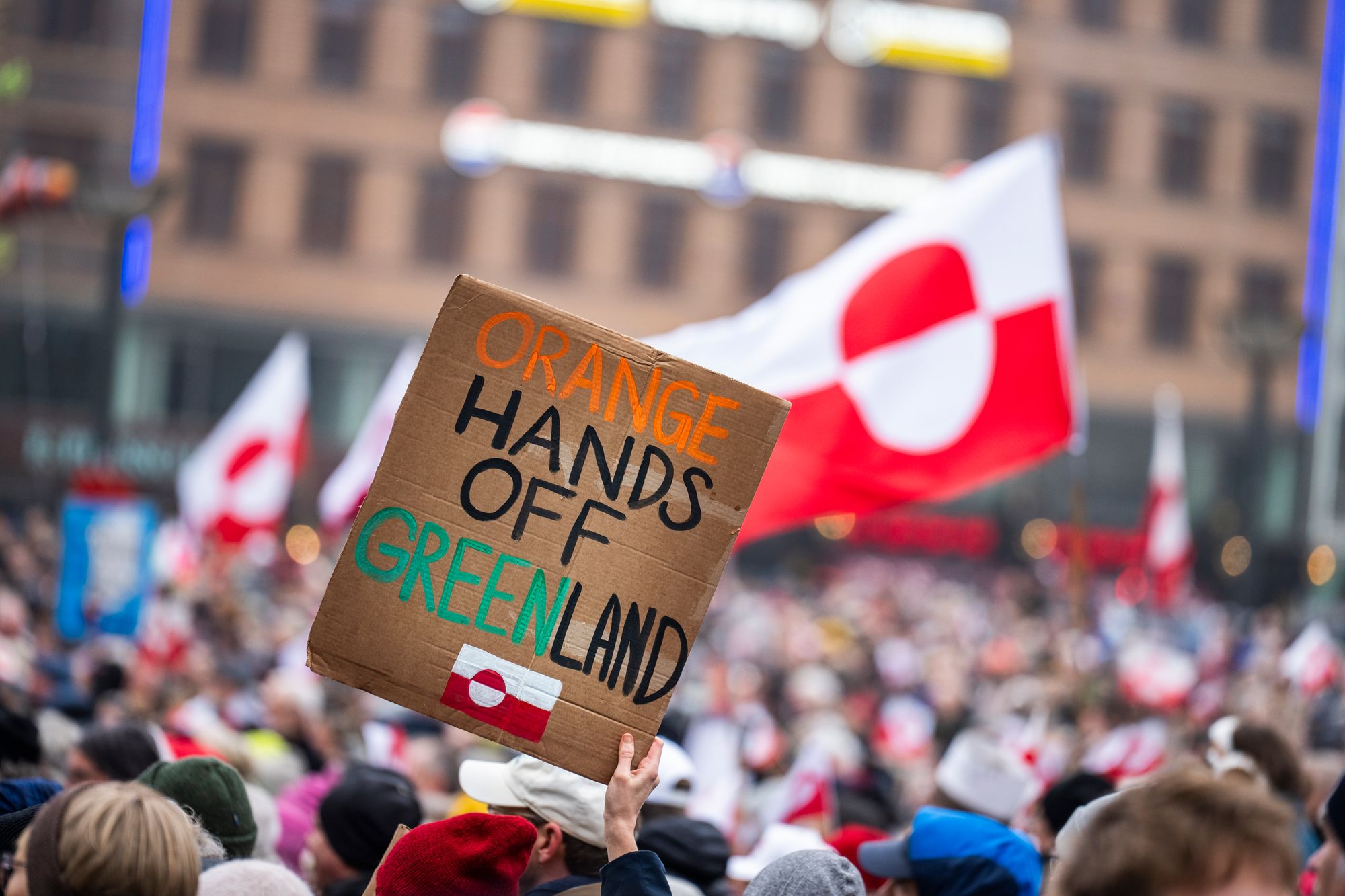 Organisers estimated over 20,000 people attended the Copenhagen protest