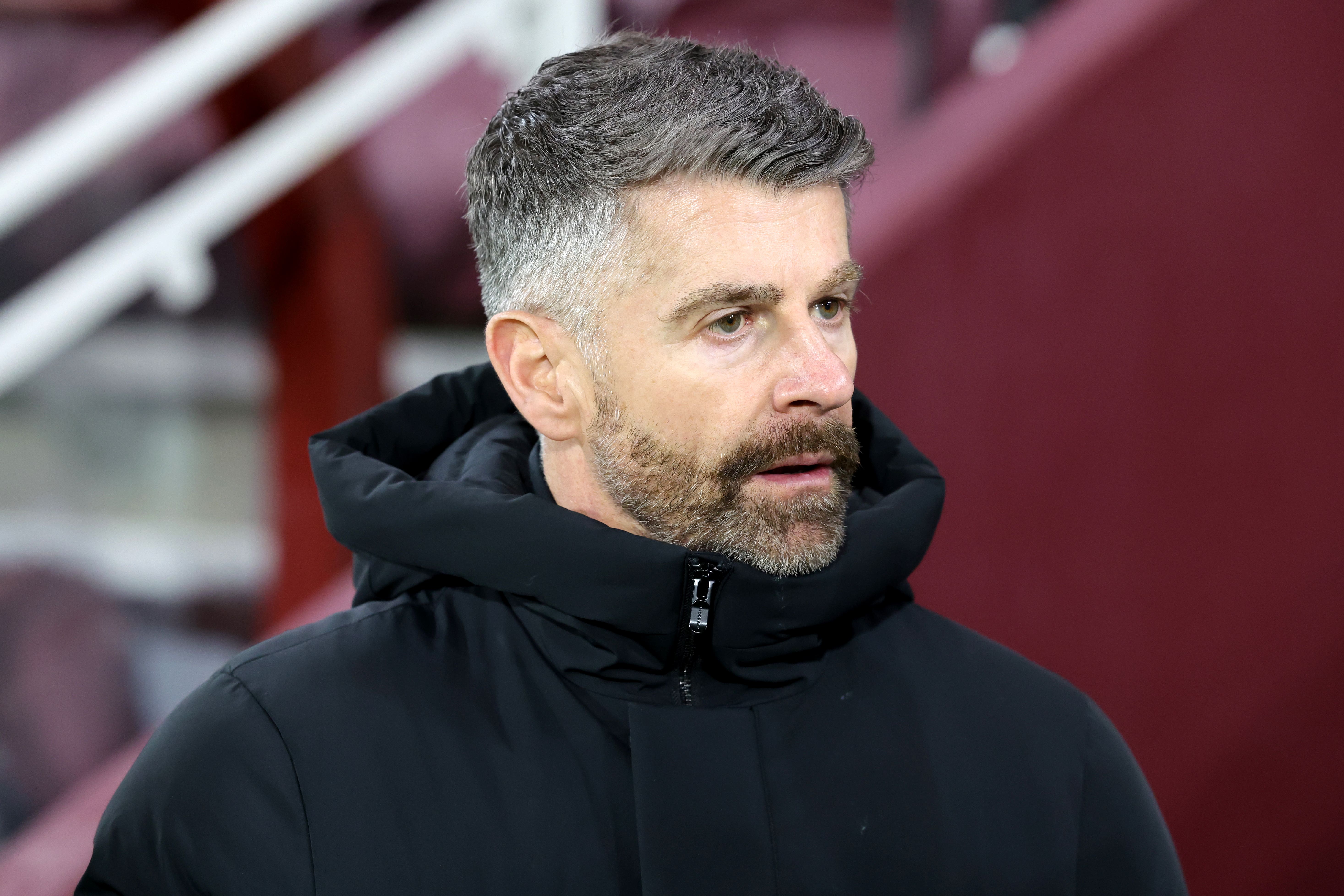 Stephen Robinson saw his St Mirren side prevail on penalties (Steve Welsh/PA).