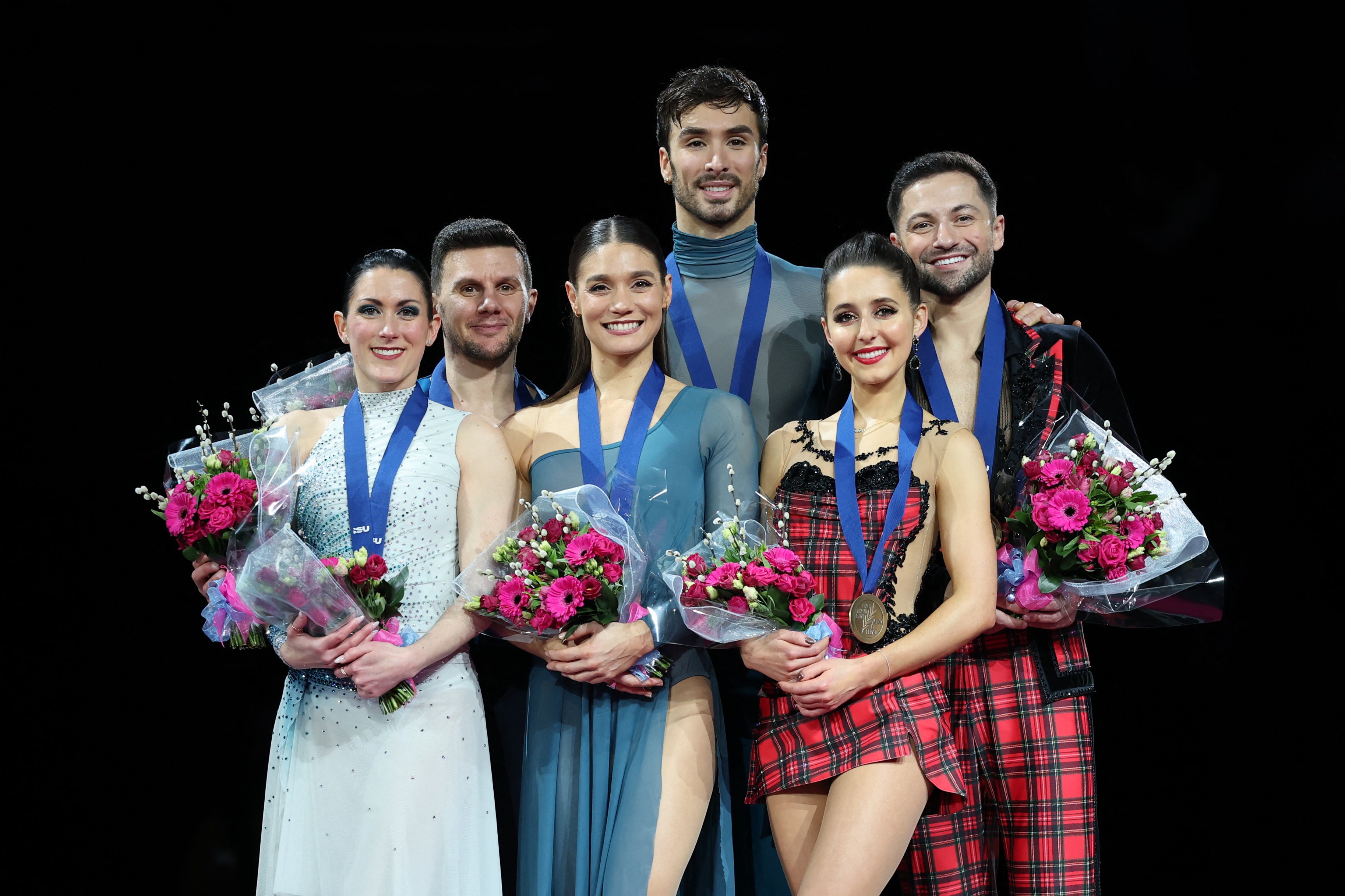 Lilah Fear and Lewis Gibson miss out on maiden European ice dance title