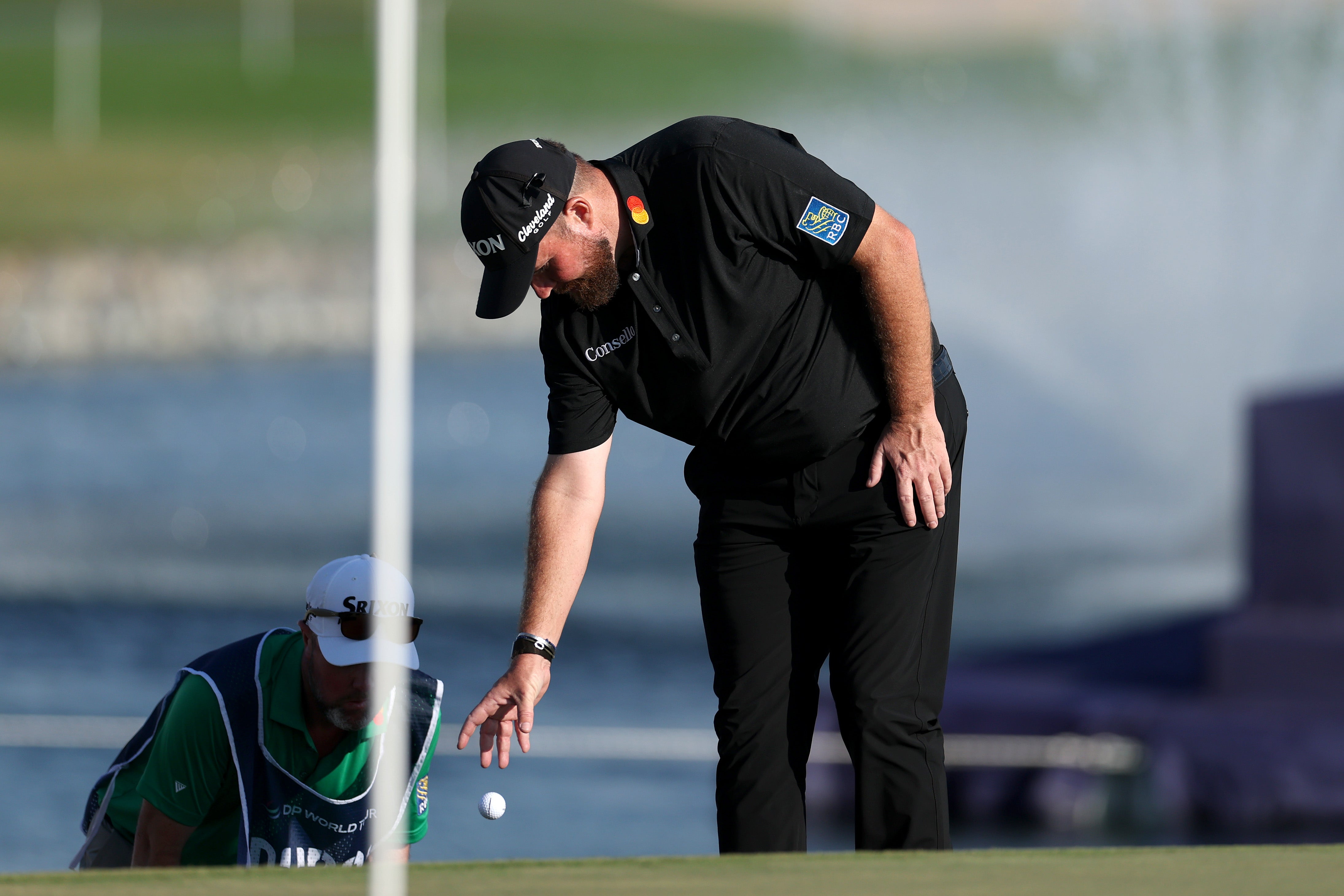 Shane Lowry gave Nacho Elvira the chance to seize control after finding water on the 18th