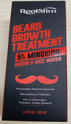RootStim's beard growth treatment must be in child-resistant packaging due to it containing minoxidil