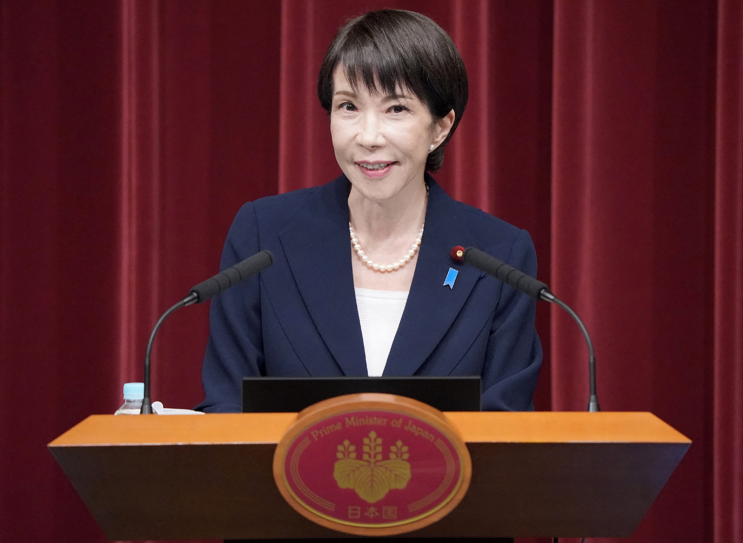 <p>Japan's Prime Minister Sanae Takaichi </p>