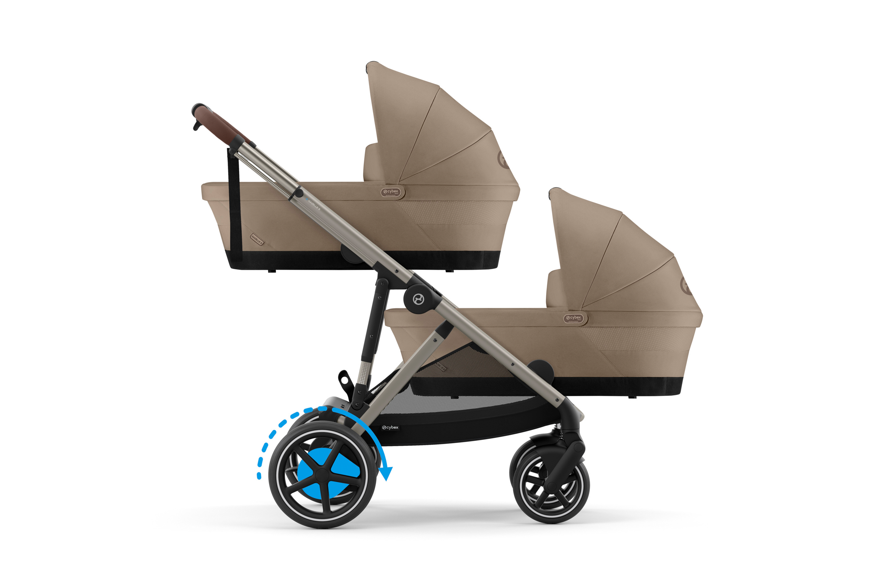 best double buggy indybest review Cybex e-gazelle s