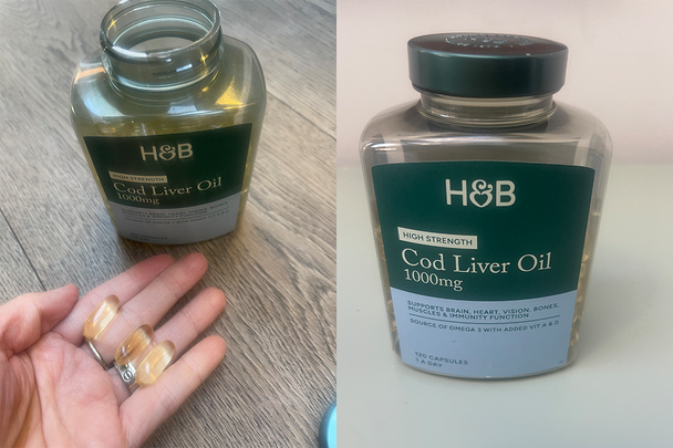 Best cod liver oil Indybest review H&B cod liver oil 1000mg