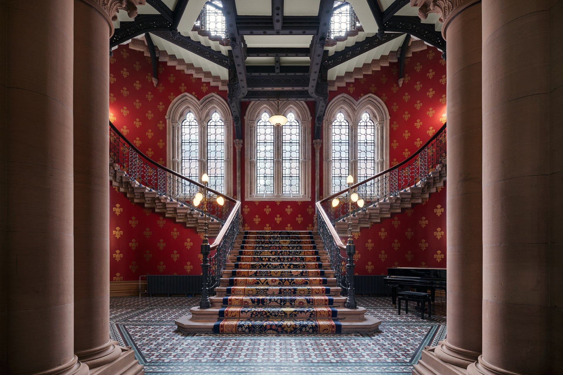 <p>Recognise the stairs made famous by Britain’s best-selling girl band? This landmark hotel is full of interesting features</p>