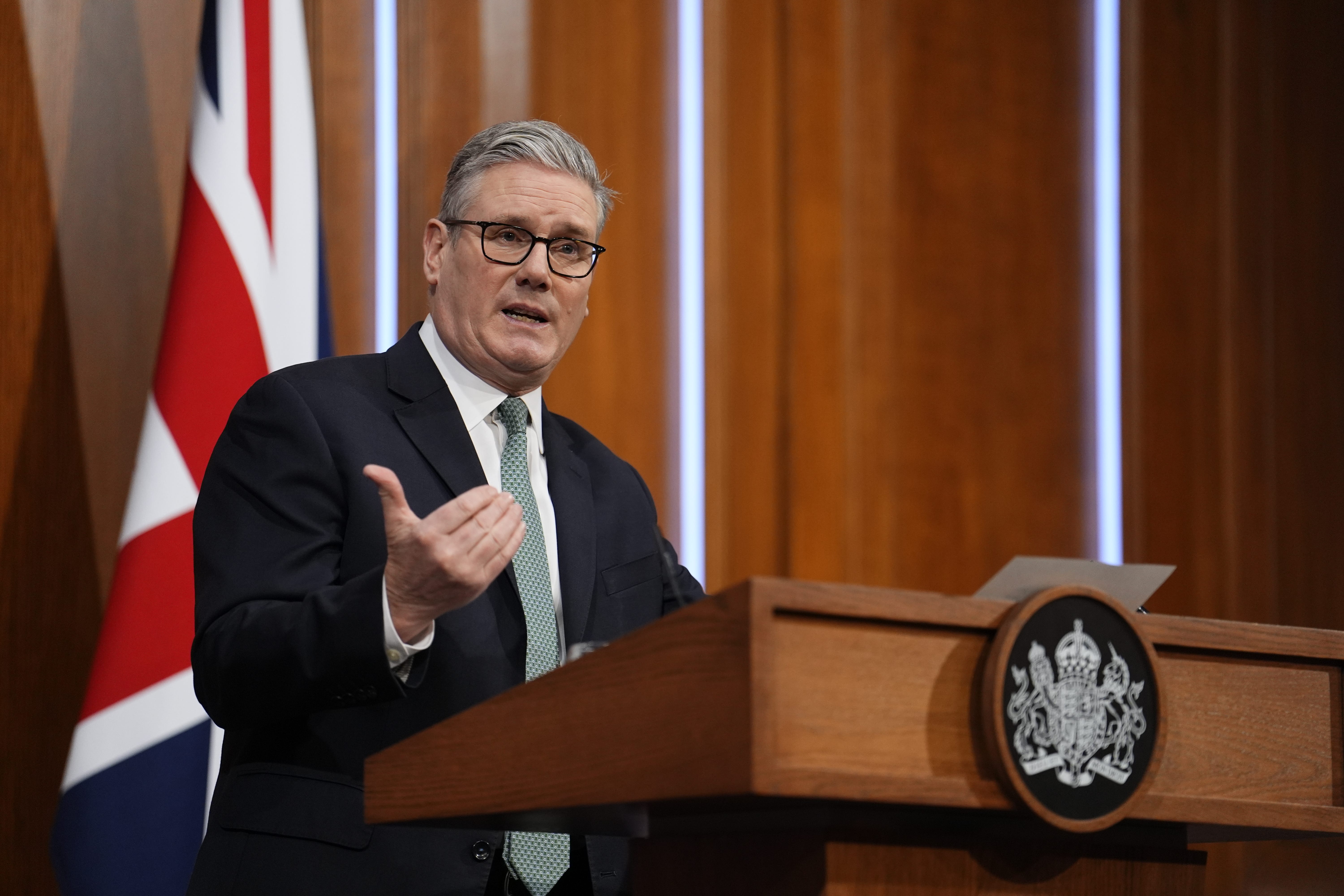 Prime Minister Sir Keir Starmer addressed US president Donald Trump’s threats to ramp up tariffs until a deal is reached for the US to buy Greenland