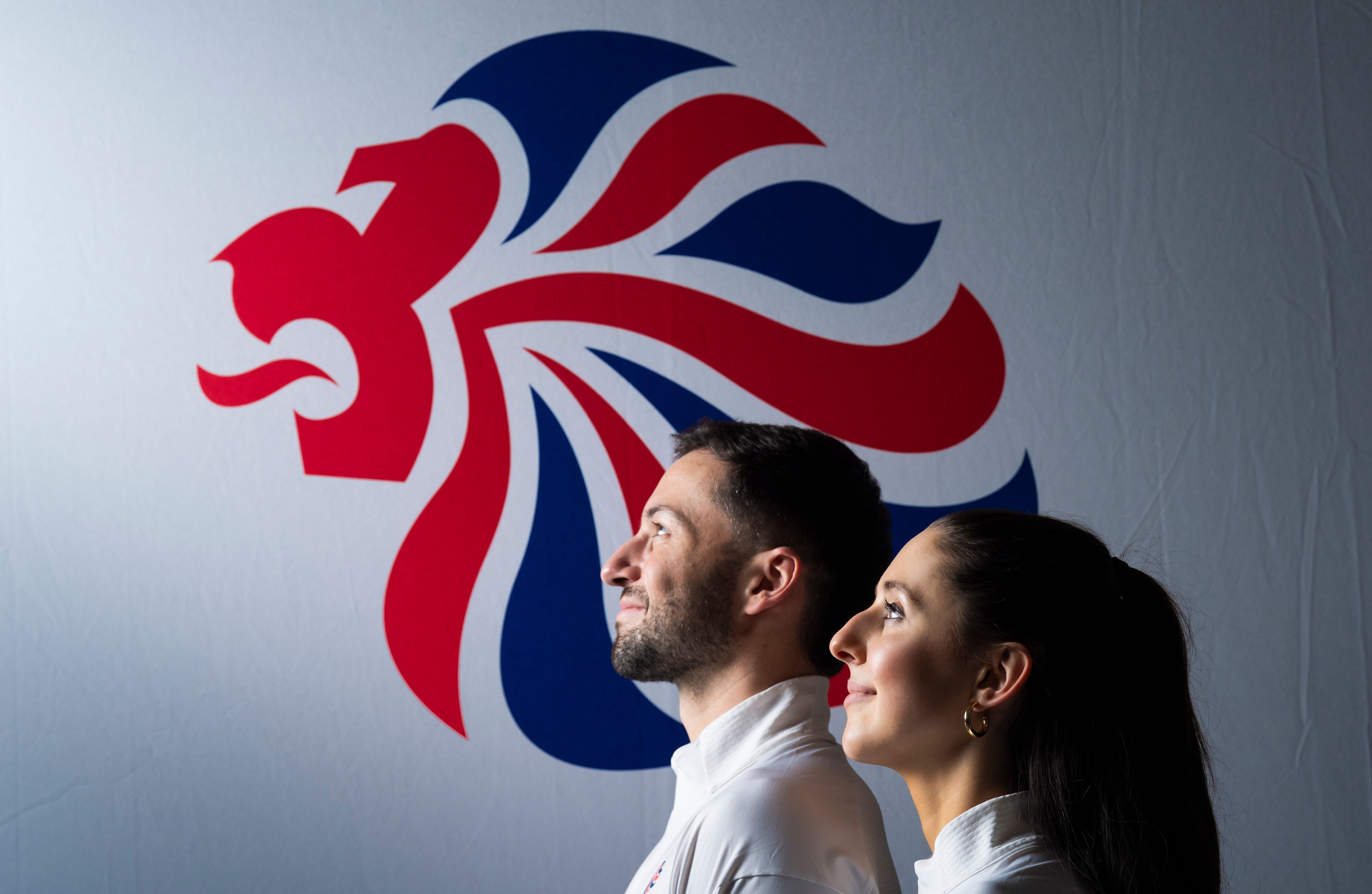 Fear and Gibson, pictured at kitting out in Sheffield