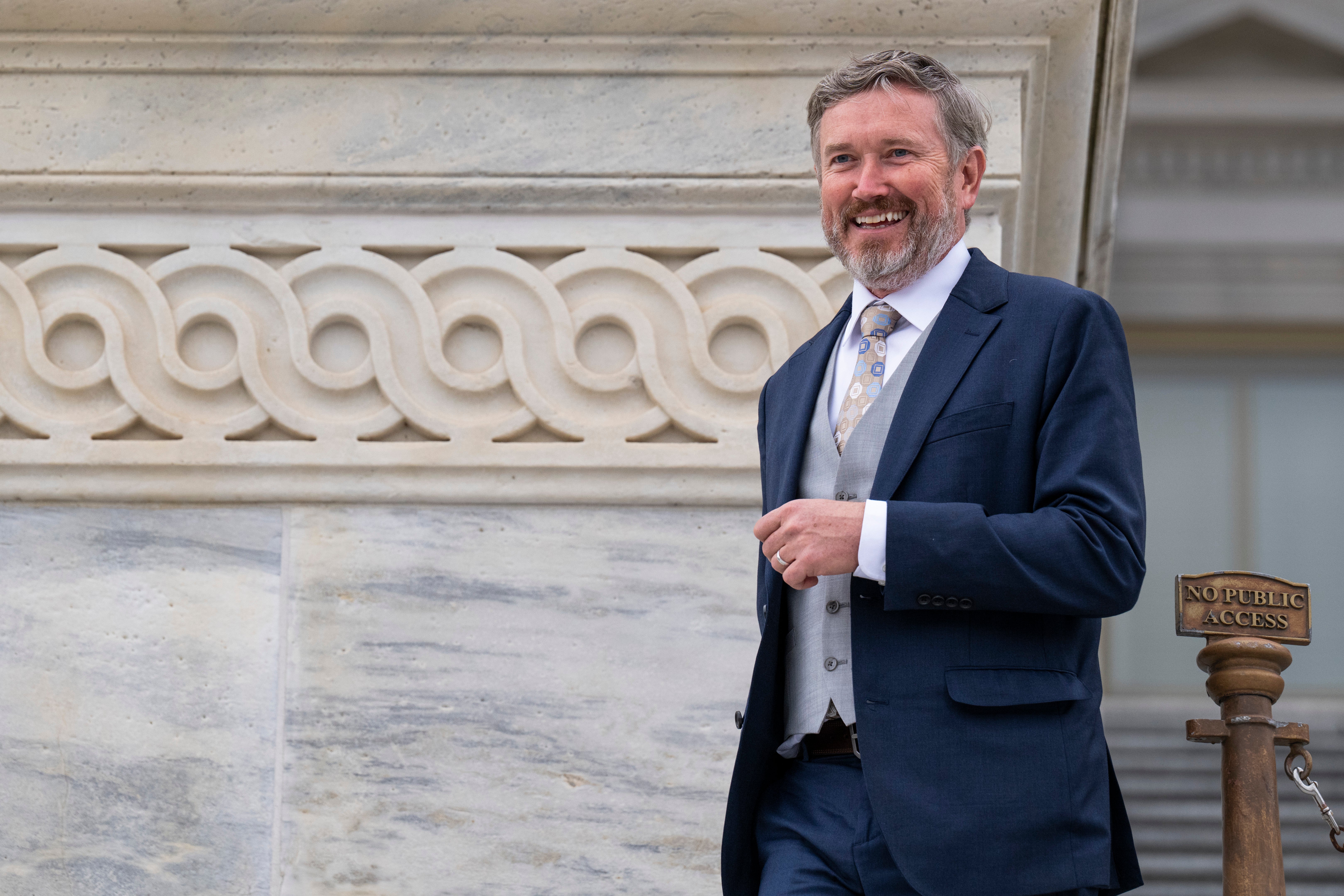 Rep. Thomas Massie (R-Ky.) led the charge to release files related to Jeffrey Epstein and has regularly clashed with Trump about deficits and government spending.