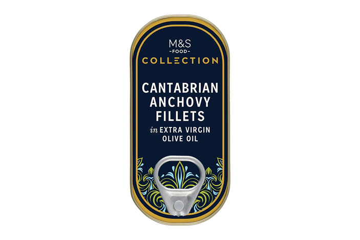 Best tinned fish Indybest review M&S Food Collection Cantabrian anchovies