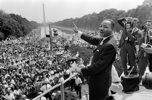 <p>President Donald Trump took most of Monday to recognize Martin Luther King Jr. Day through any official channels</p>