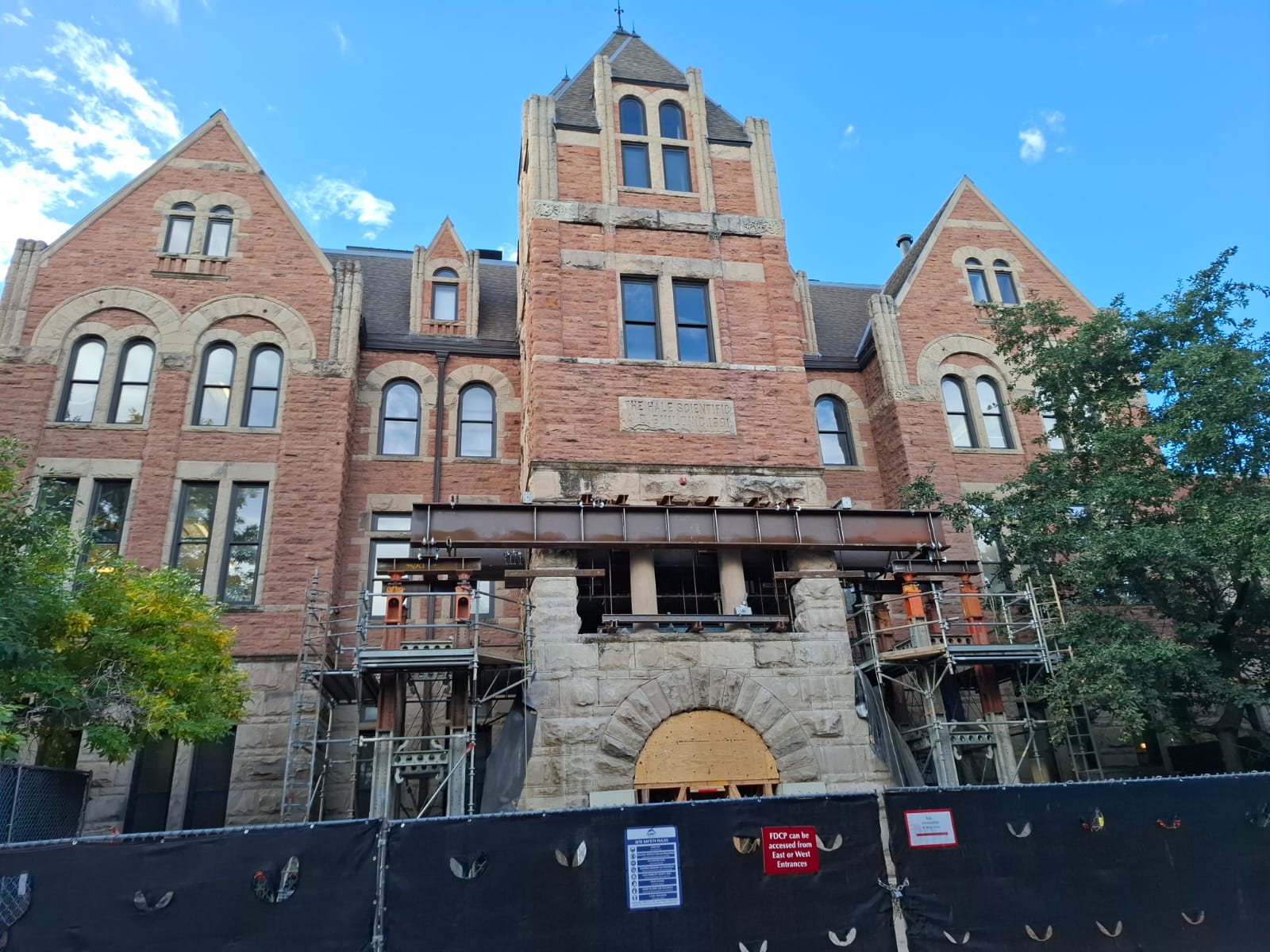 The Hale Science building at the University of Colorado Boulder where the anthropology department is housed