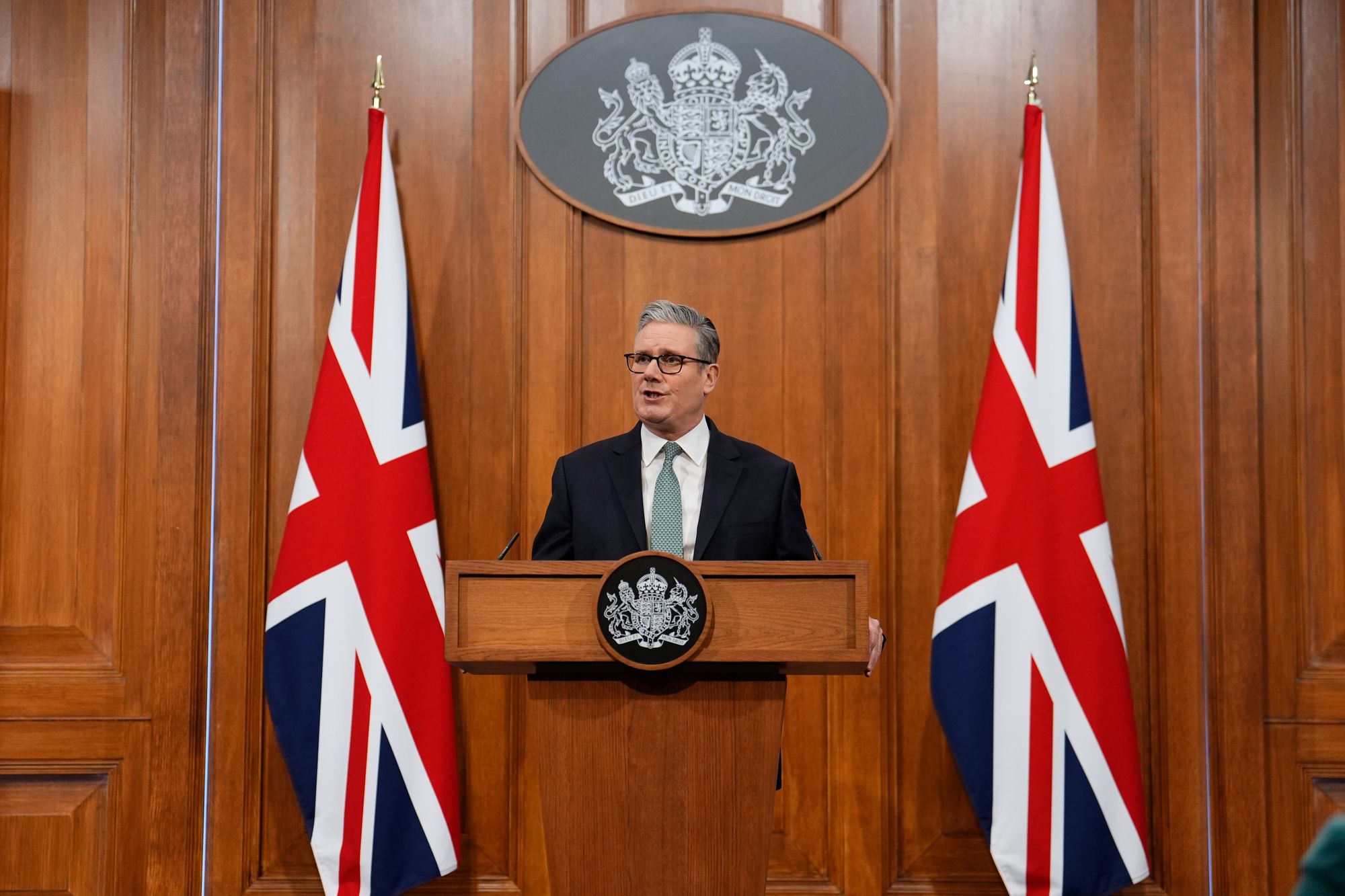Sir Keir Starmer will not be attending Davos, but spoke to President Trump on Sunday night