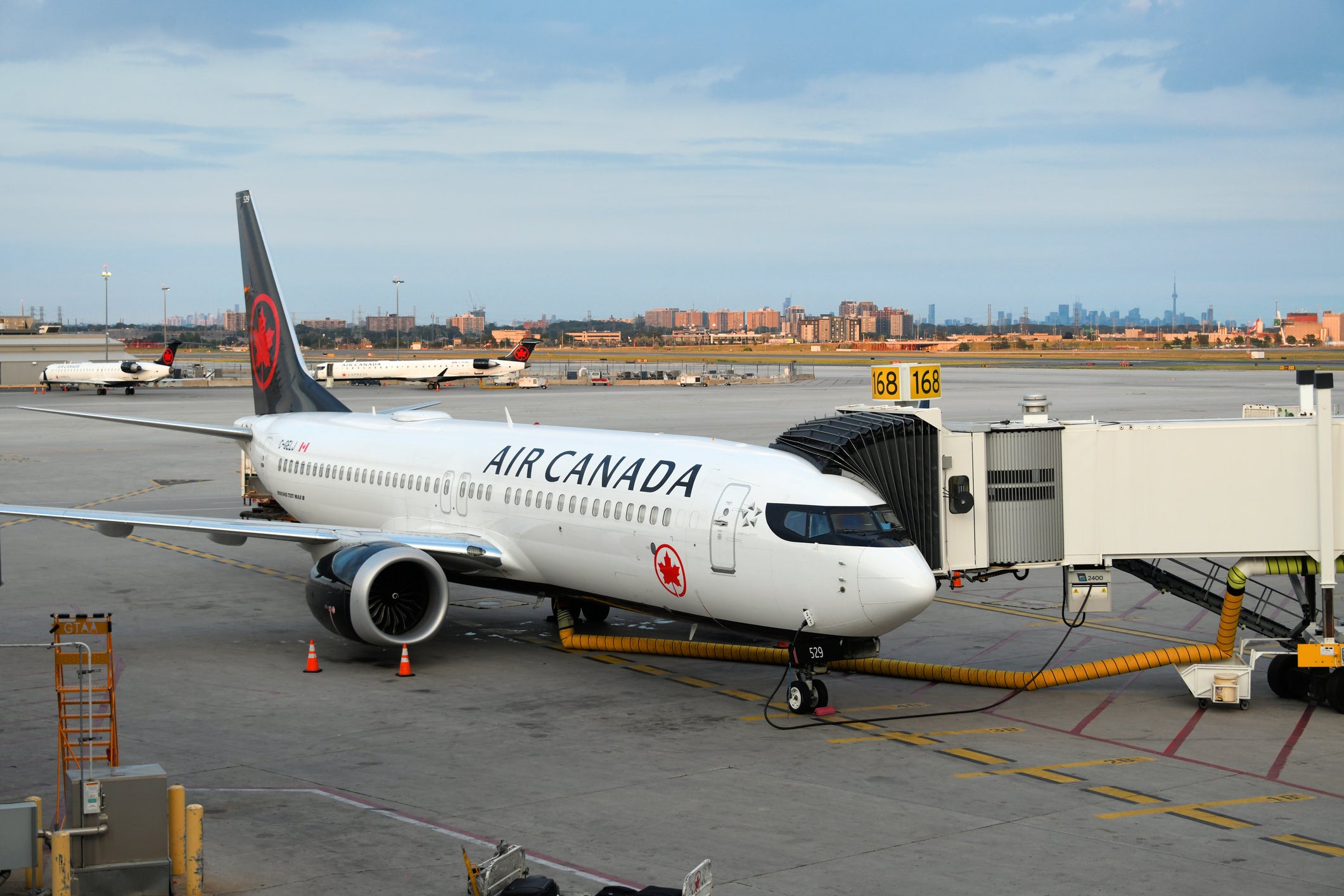 The incident happened after flight 1413 from Cancun landed at Ottawa