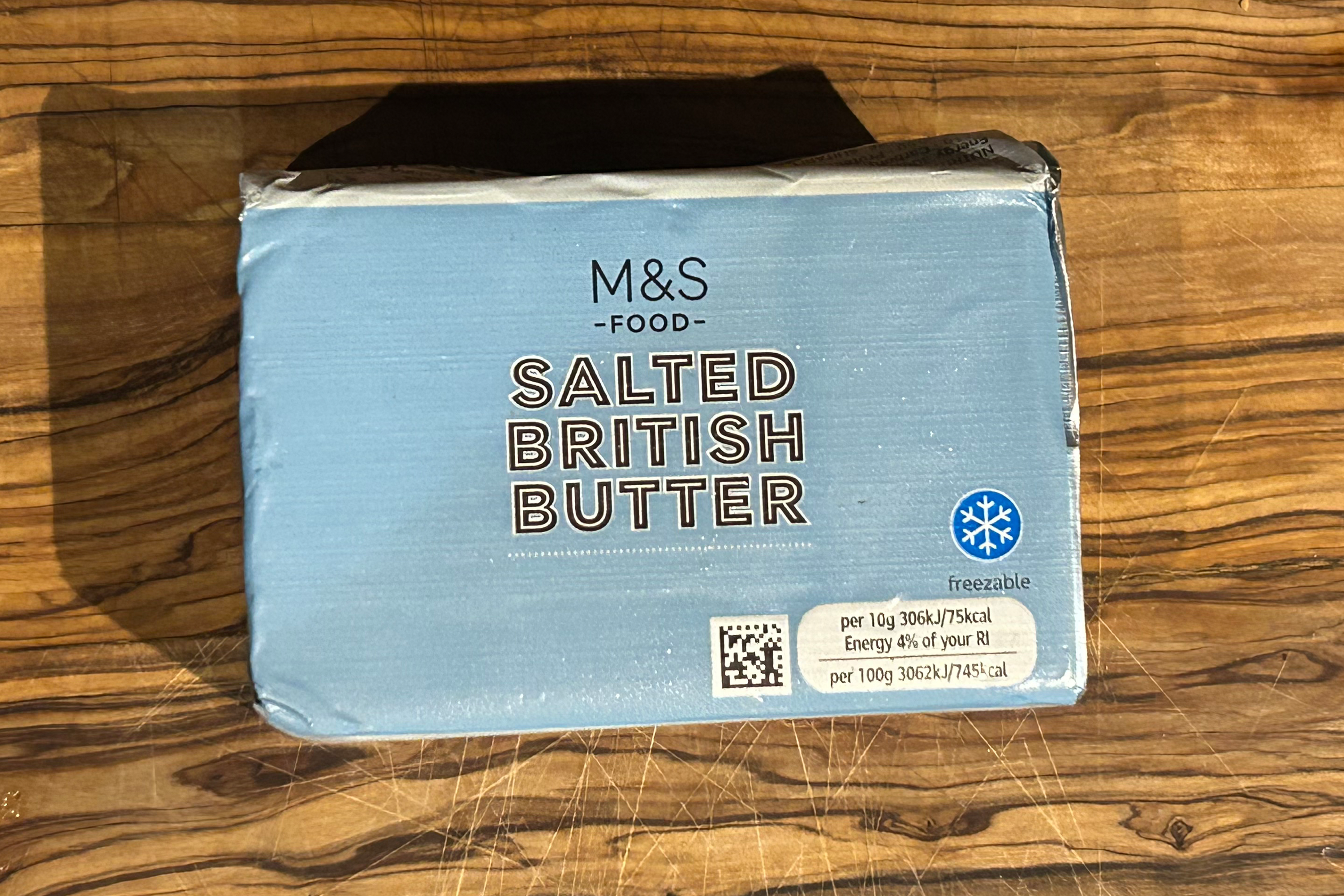 best supermarket butter indybest review M&S British salted butter