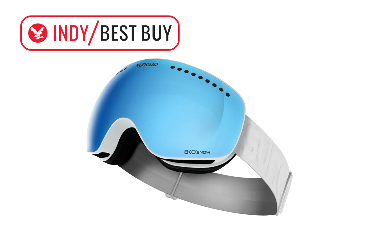 Best ski goggles IndyBest review Sungod sniper.