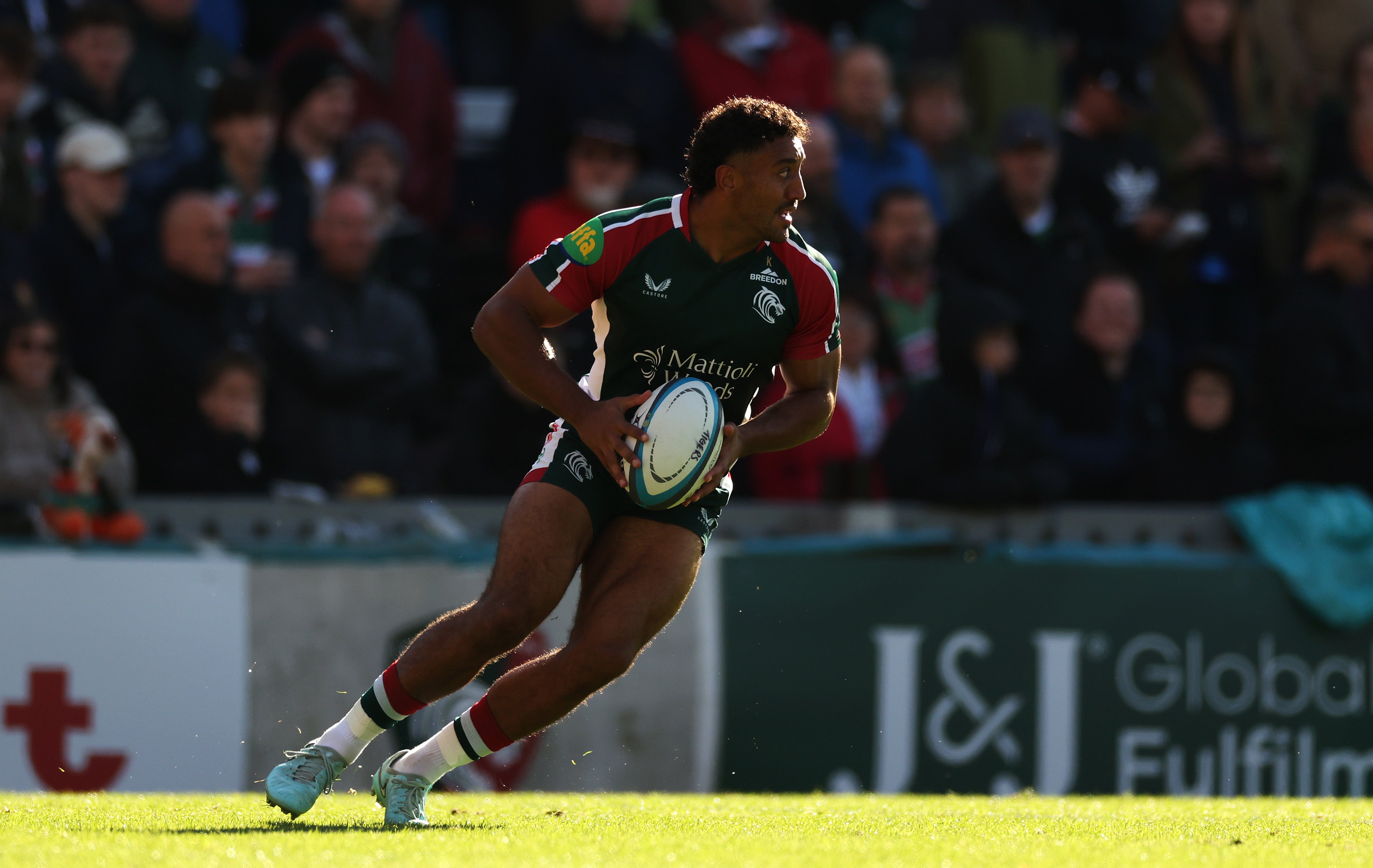 Leicester wing Gabriel Hamer-Webb will press for a debut