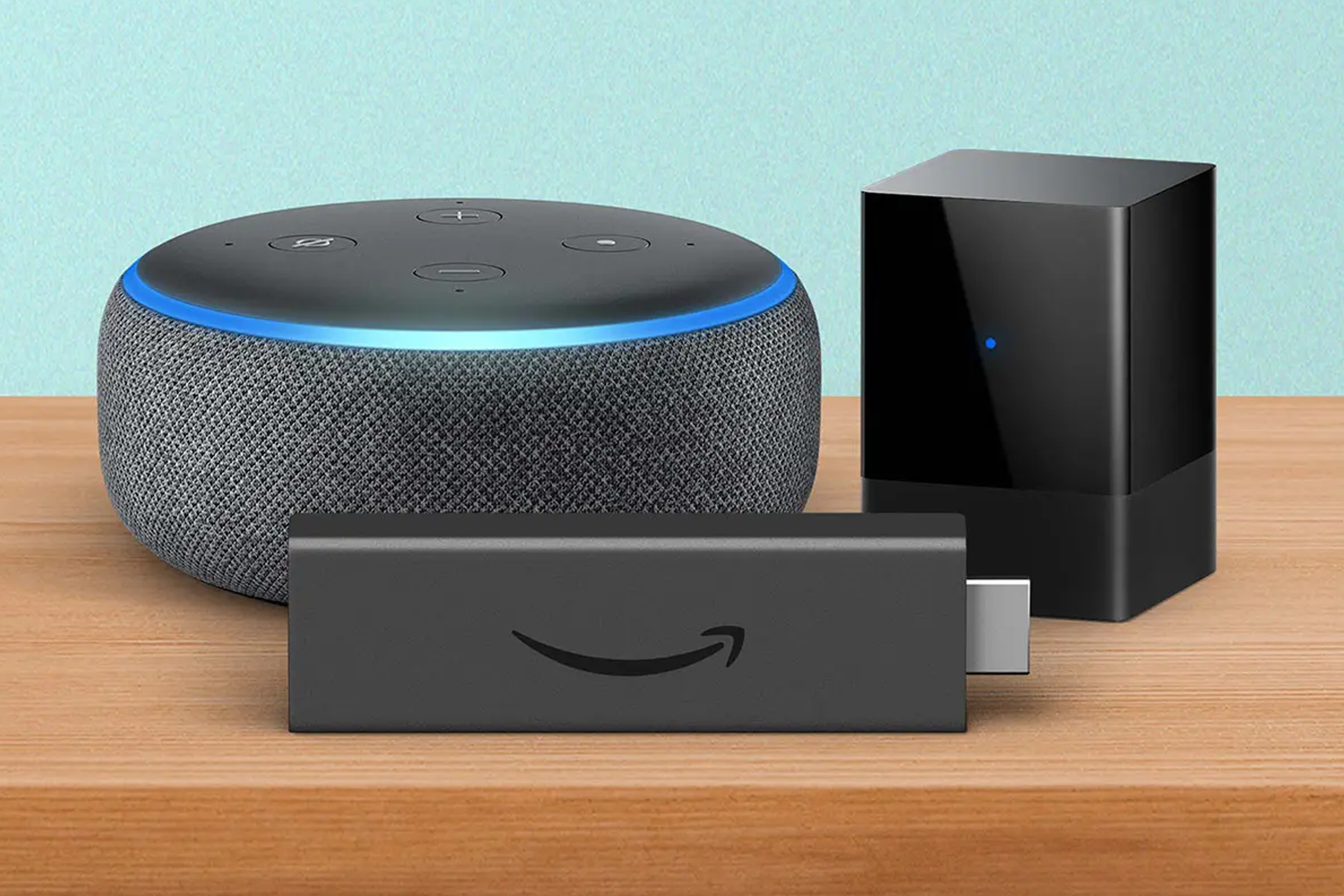 <p>The Fire TV Blaster (right) was designed to bridge the gap between old technology and the smart home. Amazon says its served its purpose</p>