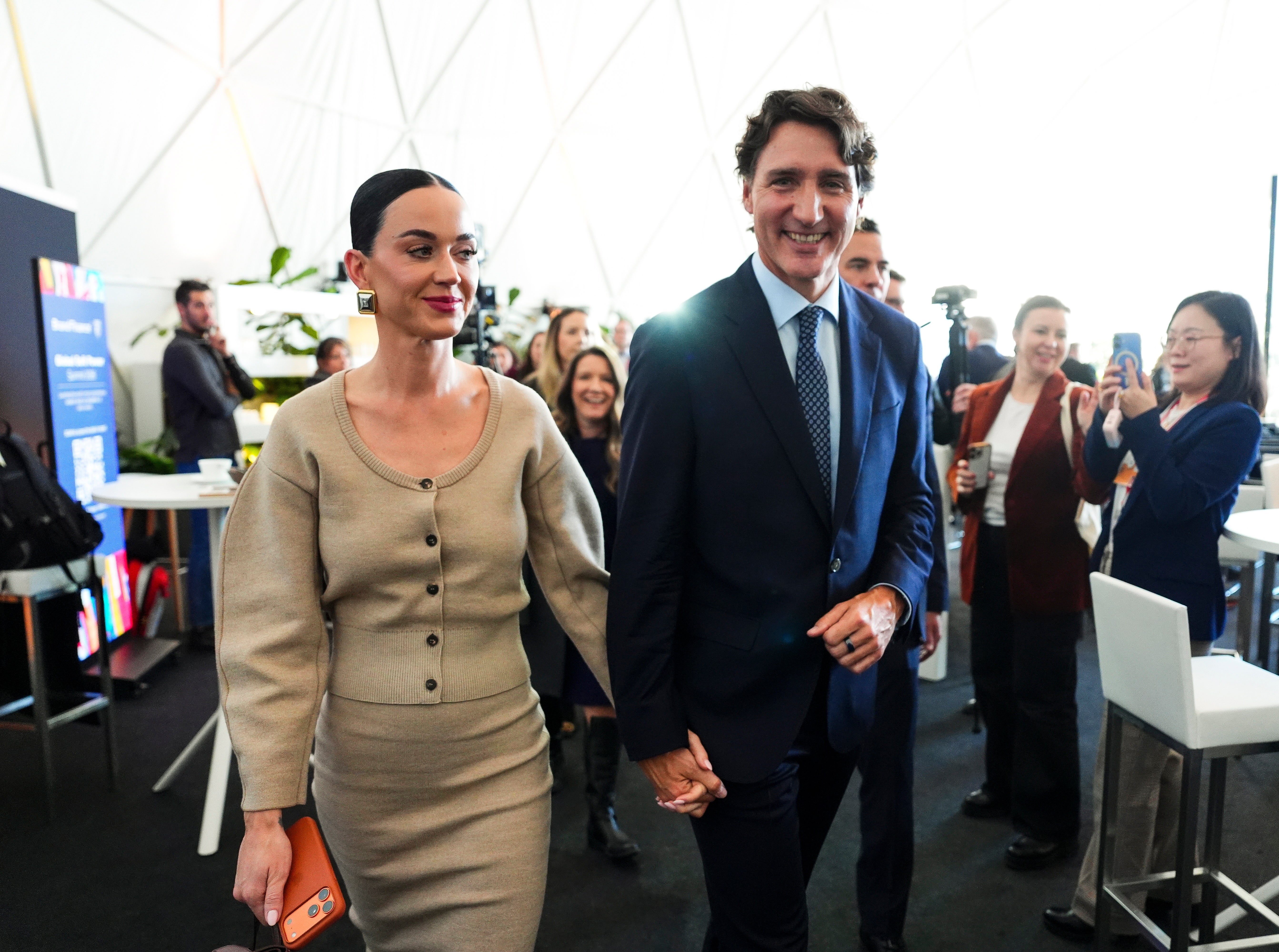 Katy Perry and Justin Trudeau first went public with their relationship in October 2025, months after rumors that they were dating