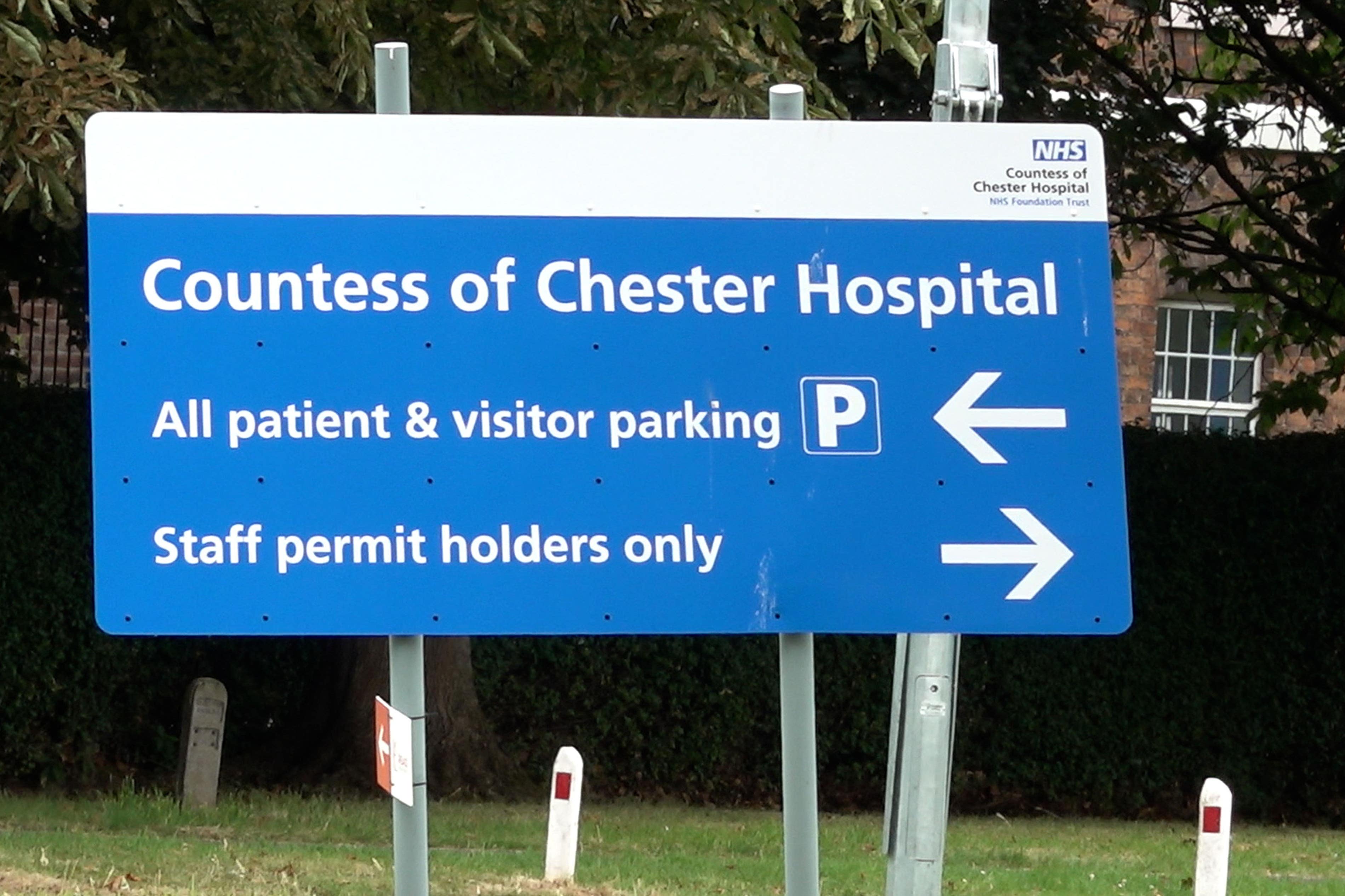 Most of the additional alleged offences took place at the Countess of Chester Hospital (Richard McCarthy/PA)