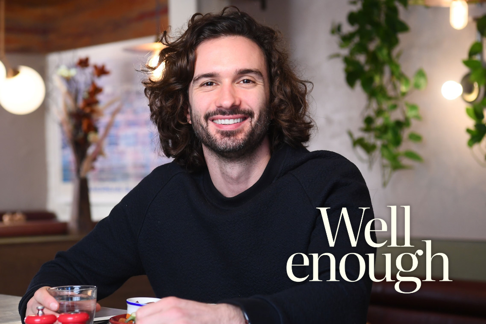 <p>Joe Wicks on the Well Enough podcast with Emilie Lavinia on why protein belongs in meals, not wrappers – a far cry from his lockdown PE persona</p>